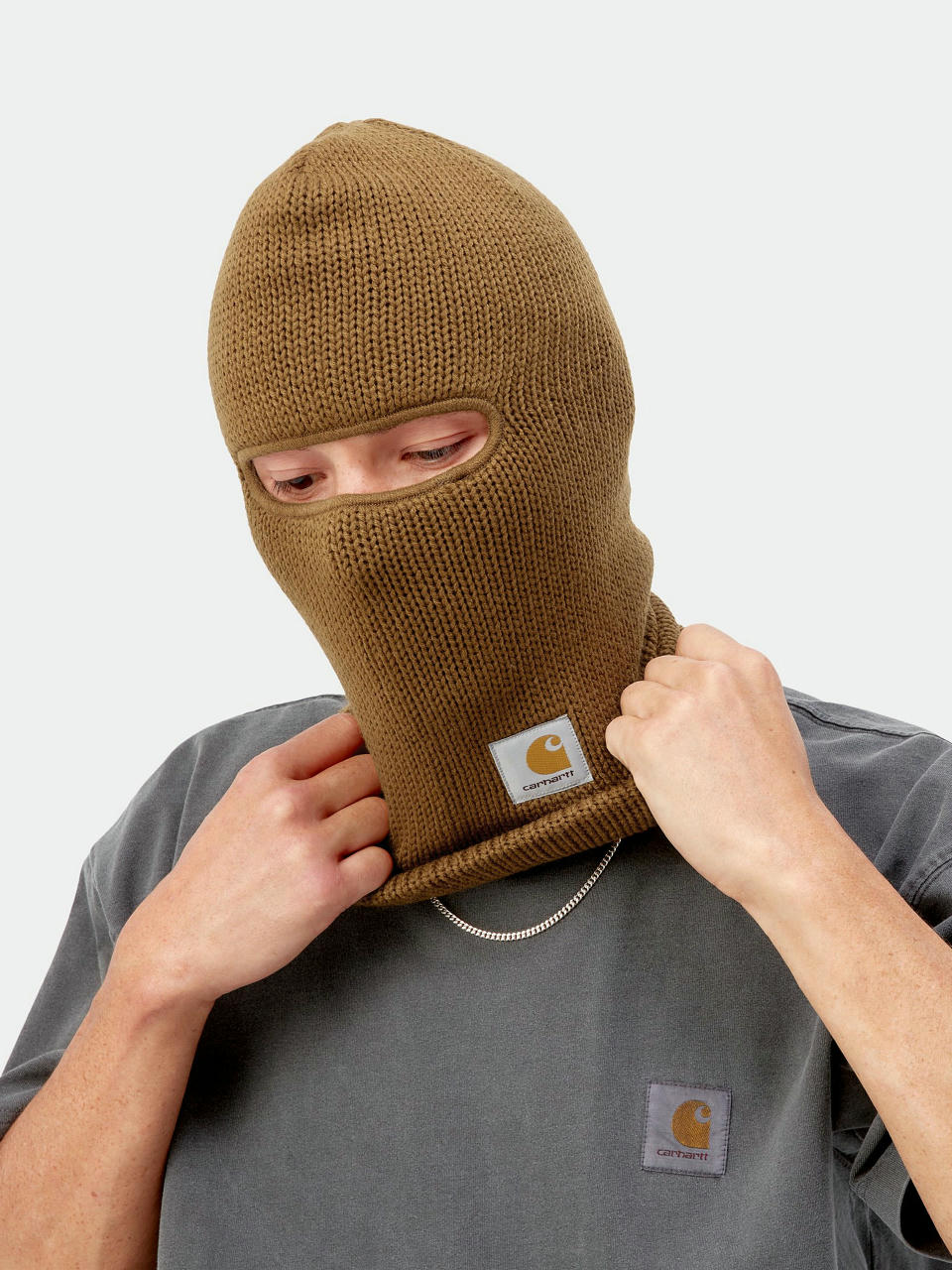 Mască Carhartt WIP Storm Mask (hamilton brown)