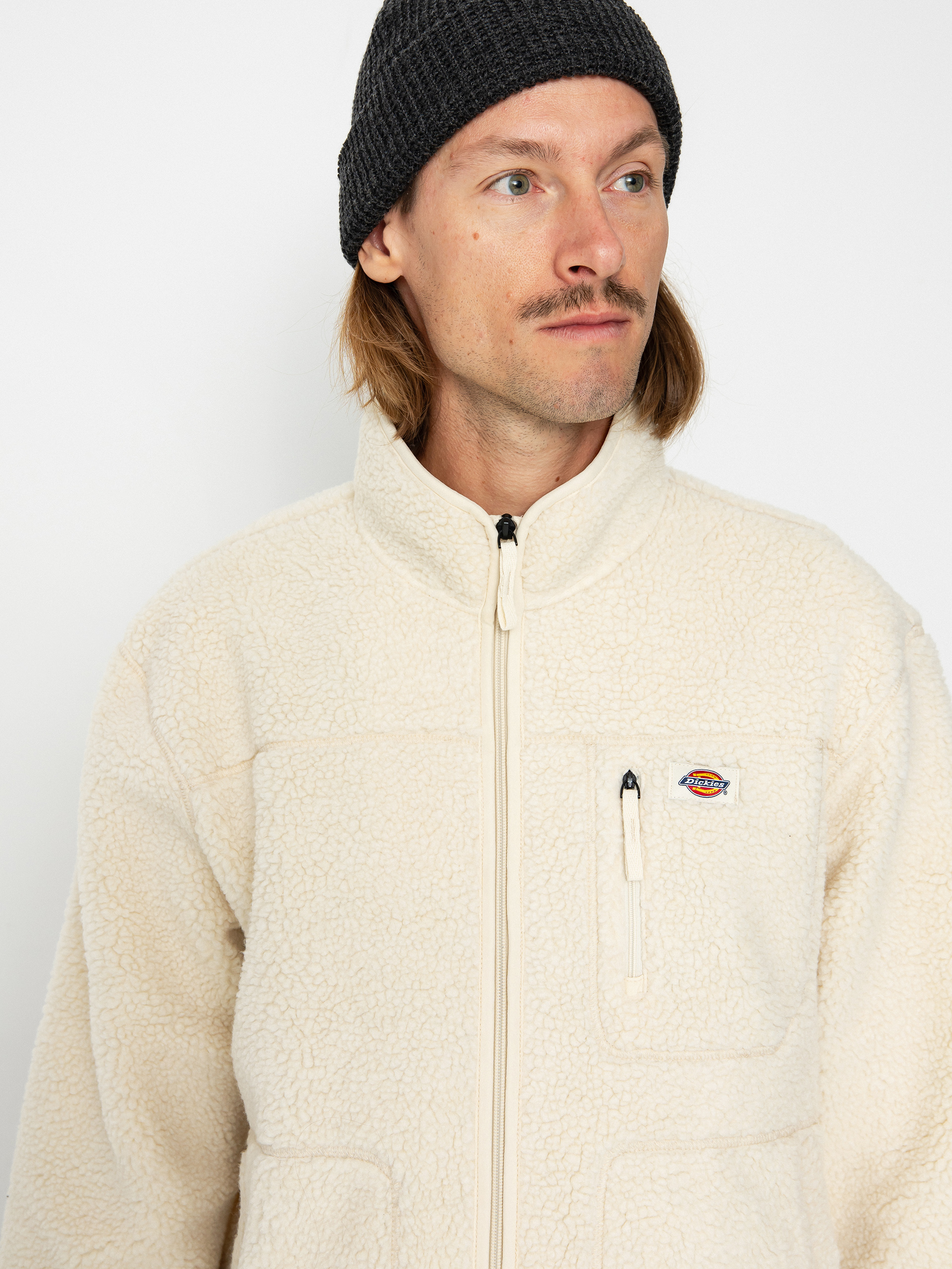 Pentru bărbați Hanorac din fleece Dickies Mount Hope (whitecap gray)