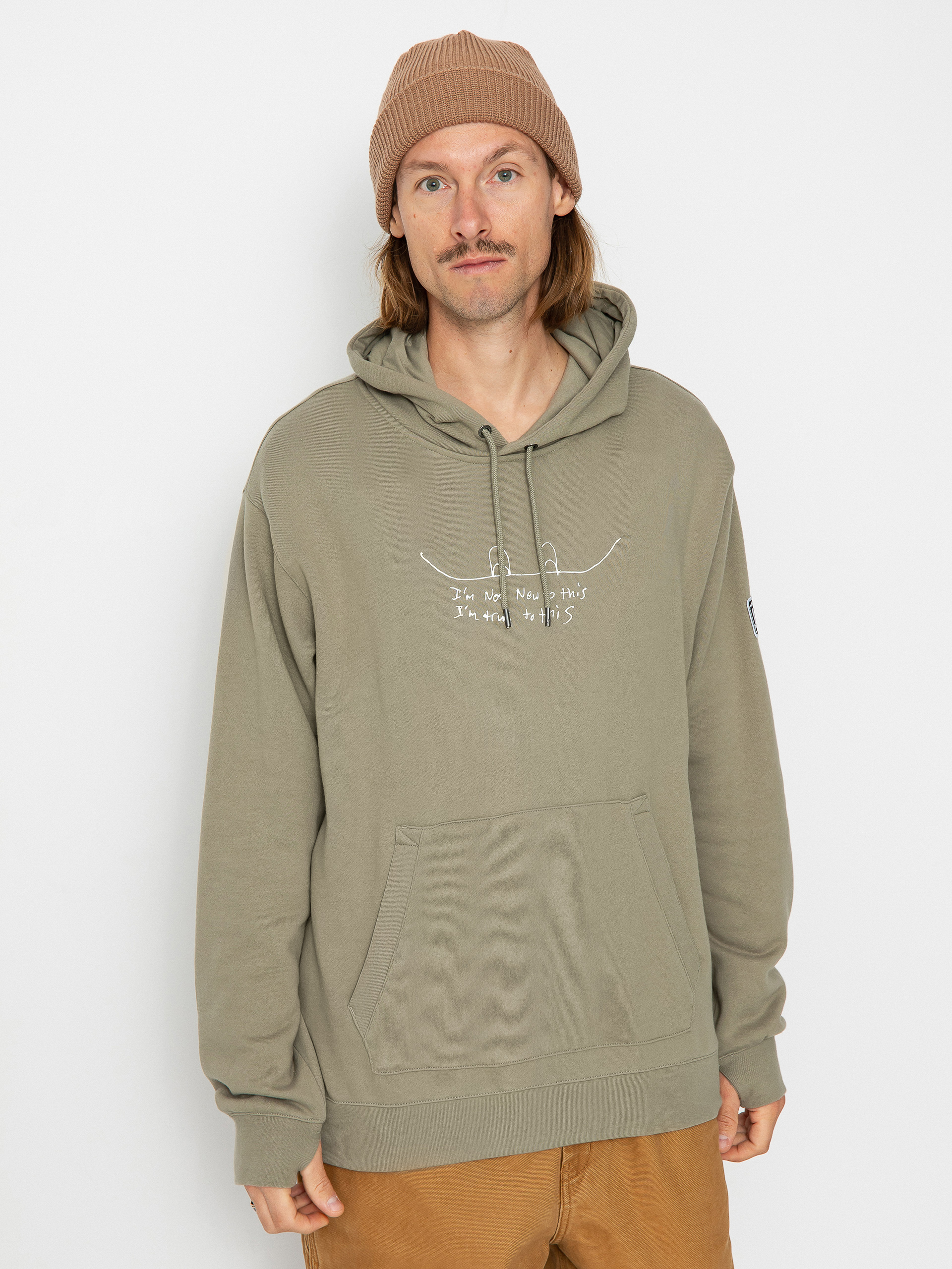 Pentru bărbați Hanorac termic Volcom D.I. HD (light military)