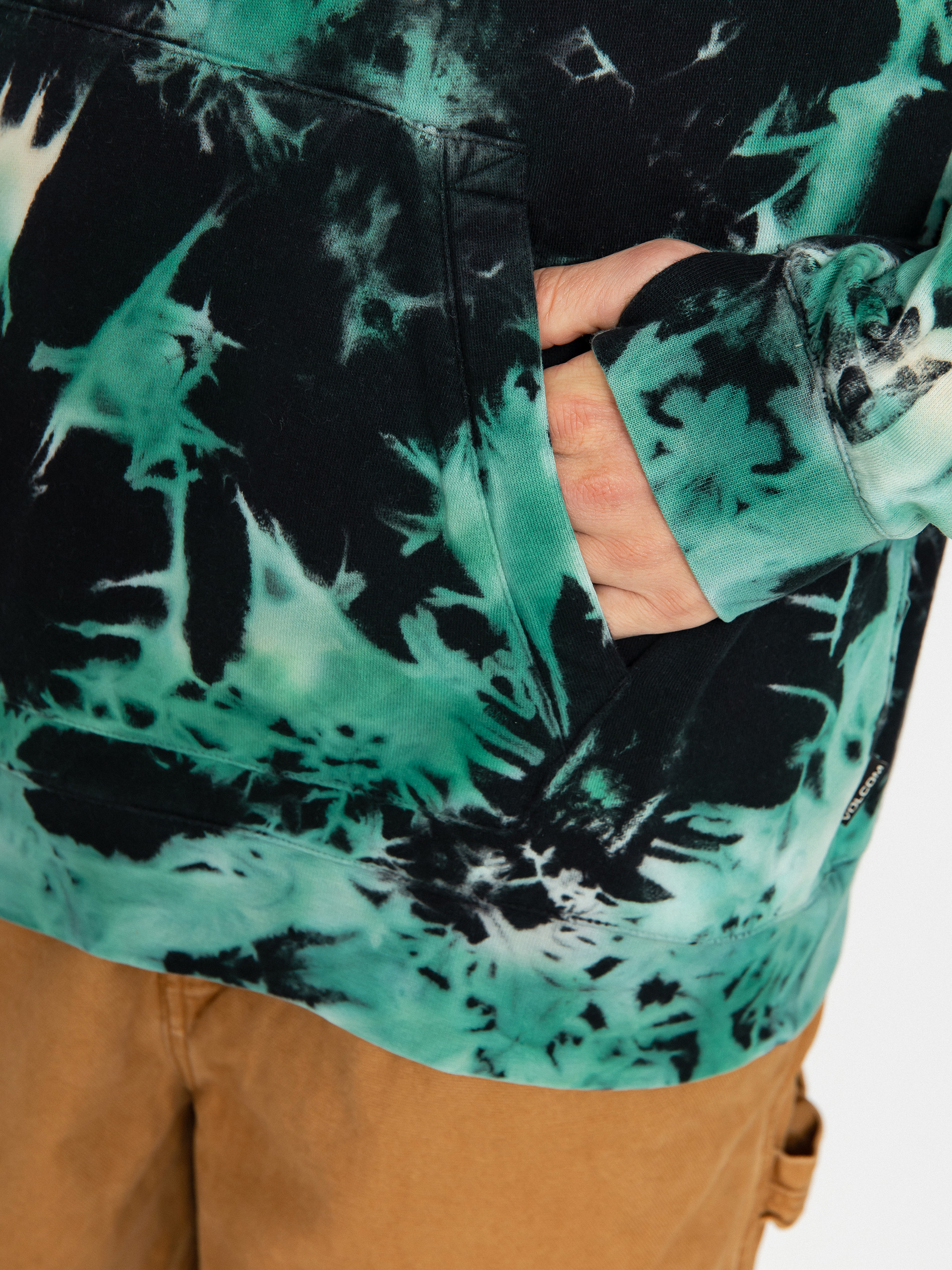Pentru bărbați Hanorac termic Volcom D.I. HD (spritz black)