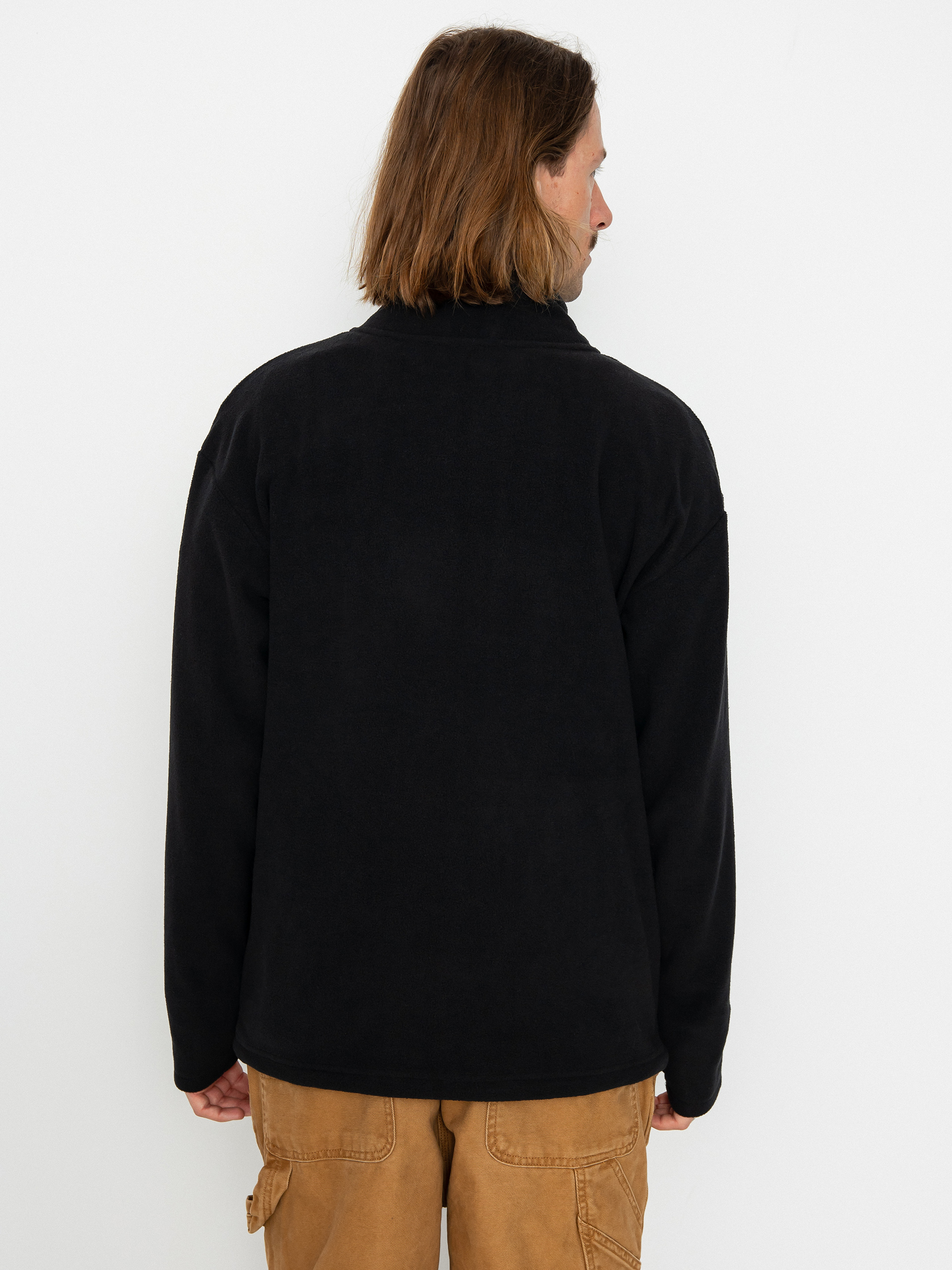 Pentru bărbați Hanorac termic Volcom Polar Mock 1/2 Zip (black)