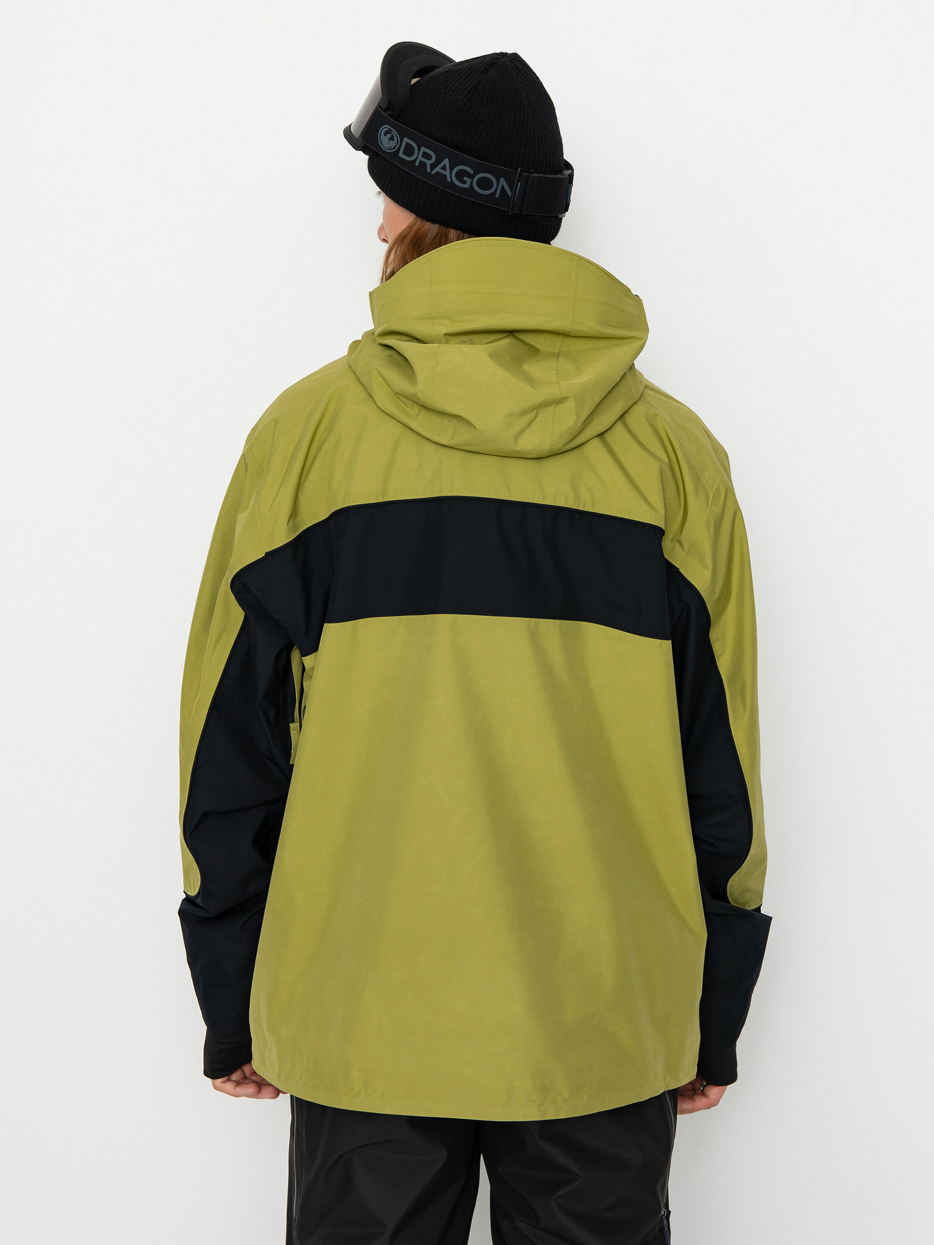 Pentru bărbați Geacă de snowboard Quiksilver High Altitude Gore-Tex (green olive)