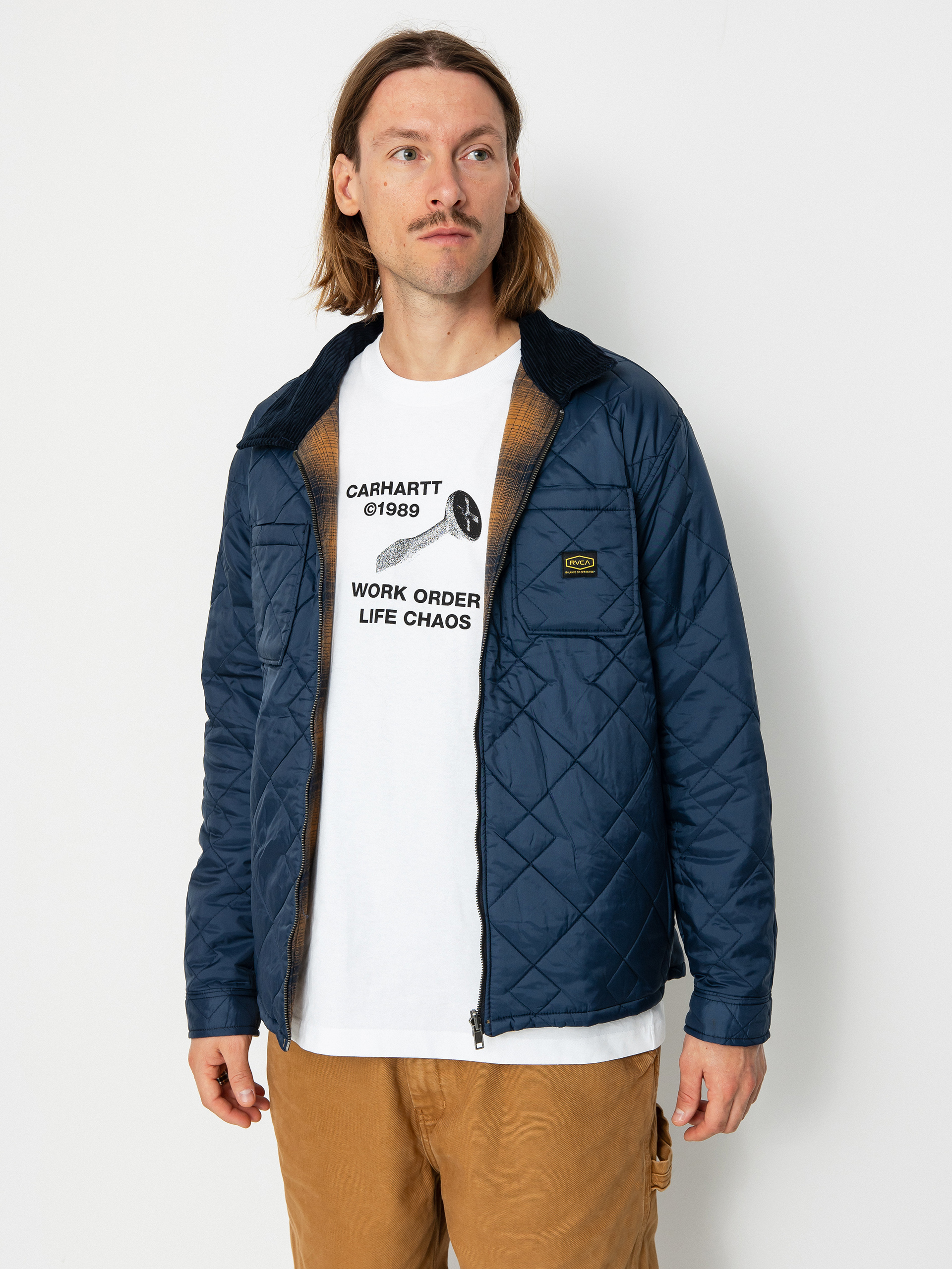 Geacă RVCA Dayshift Reversible (navy)