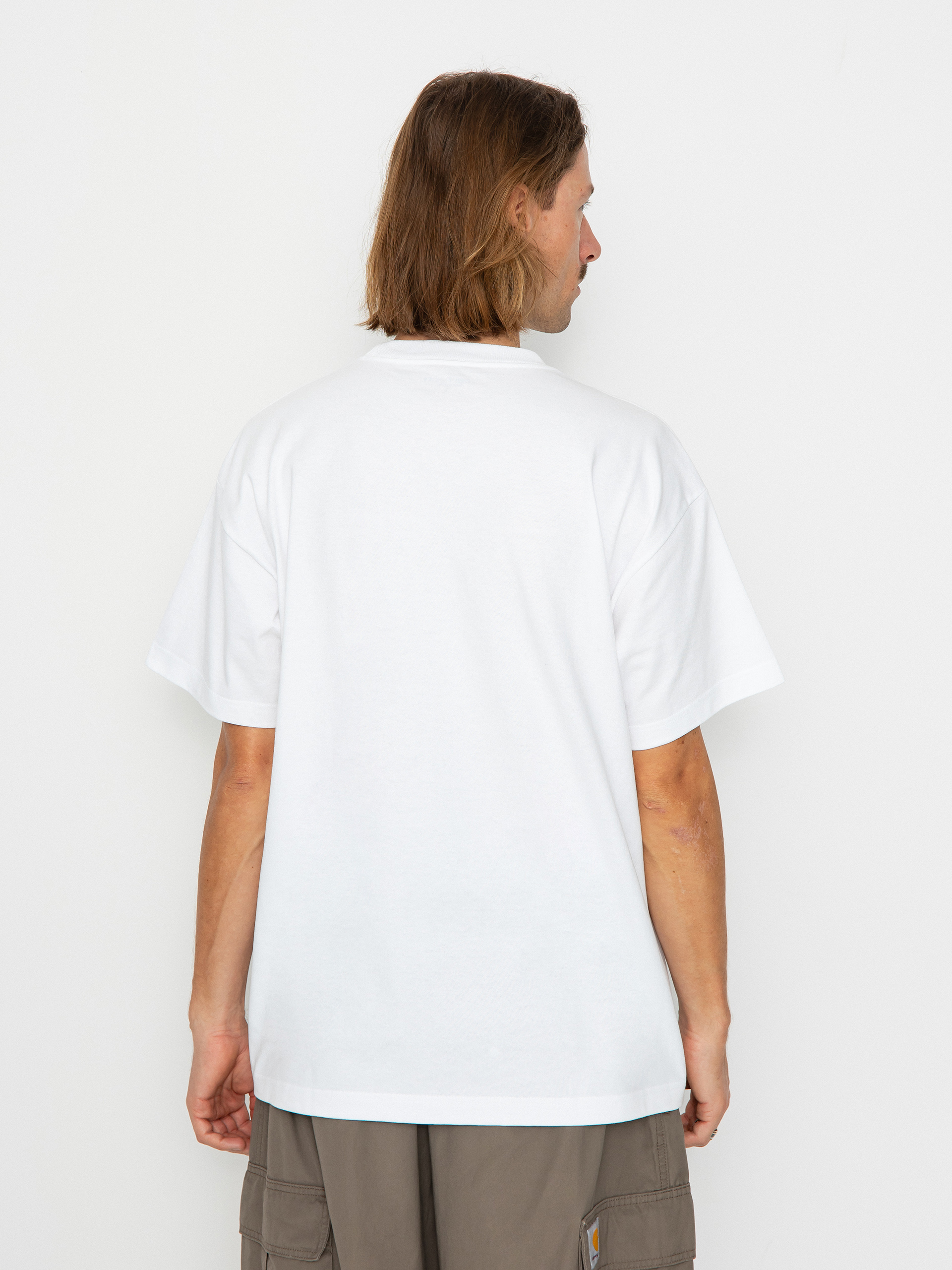 Tricou Carhartt WIP Strange Screw (white)