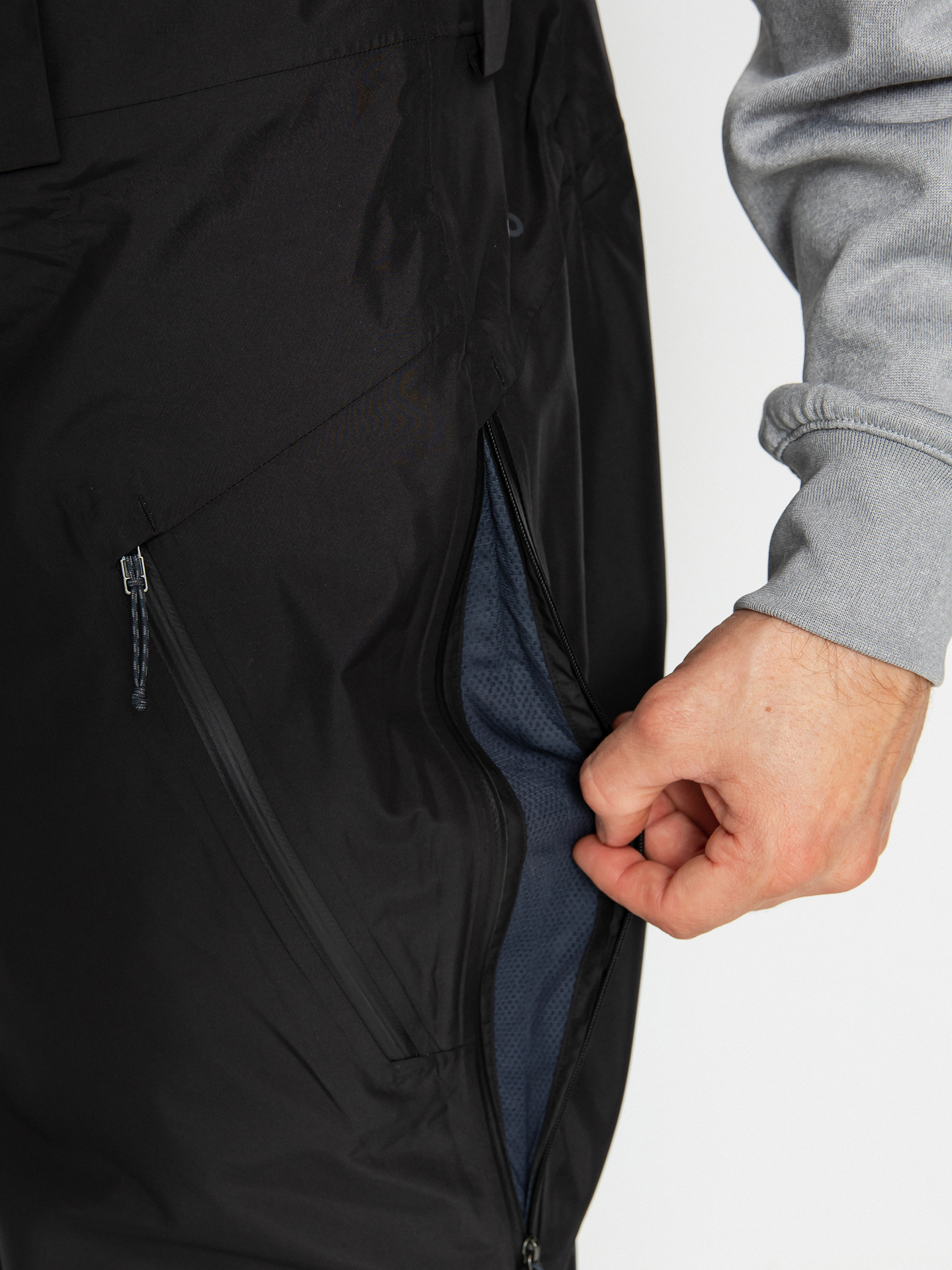 Pentru bărbați Pantaloni pentru snowboard Patagonia Powder Town Bibs (black)