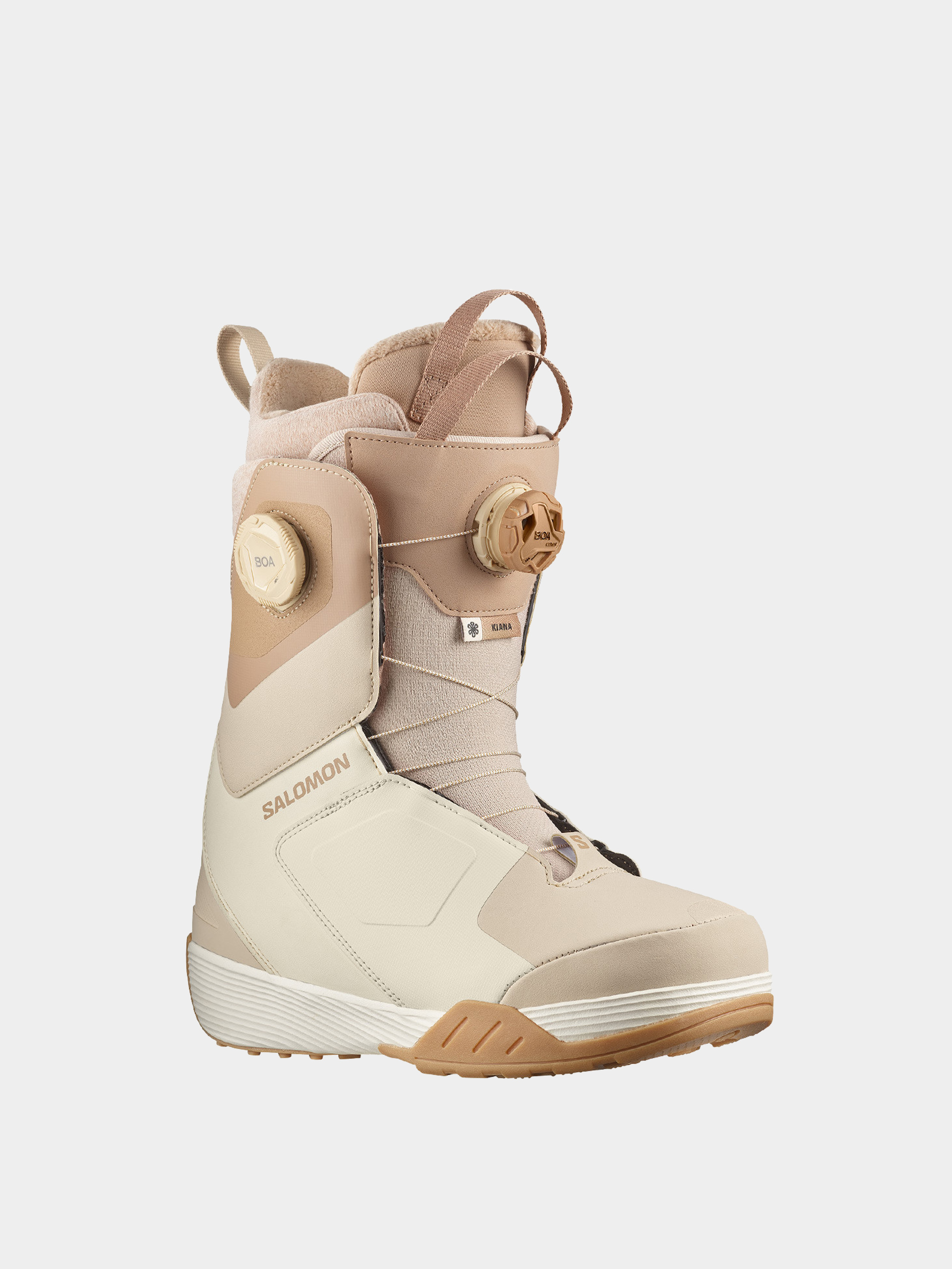 u00cencu0103lu021bu0103minte pentru snowboard Salomon Kiana Dual Boa Wmn (naturl/cement/almilk)