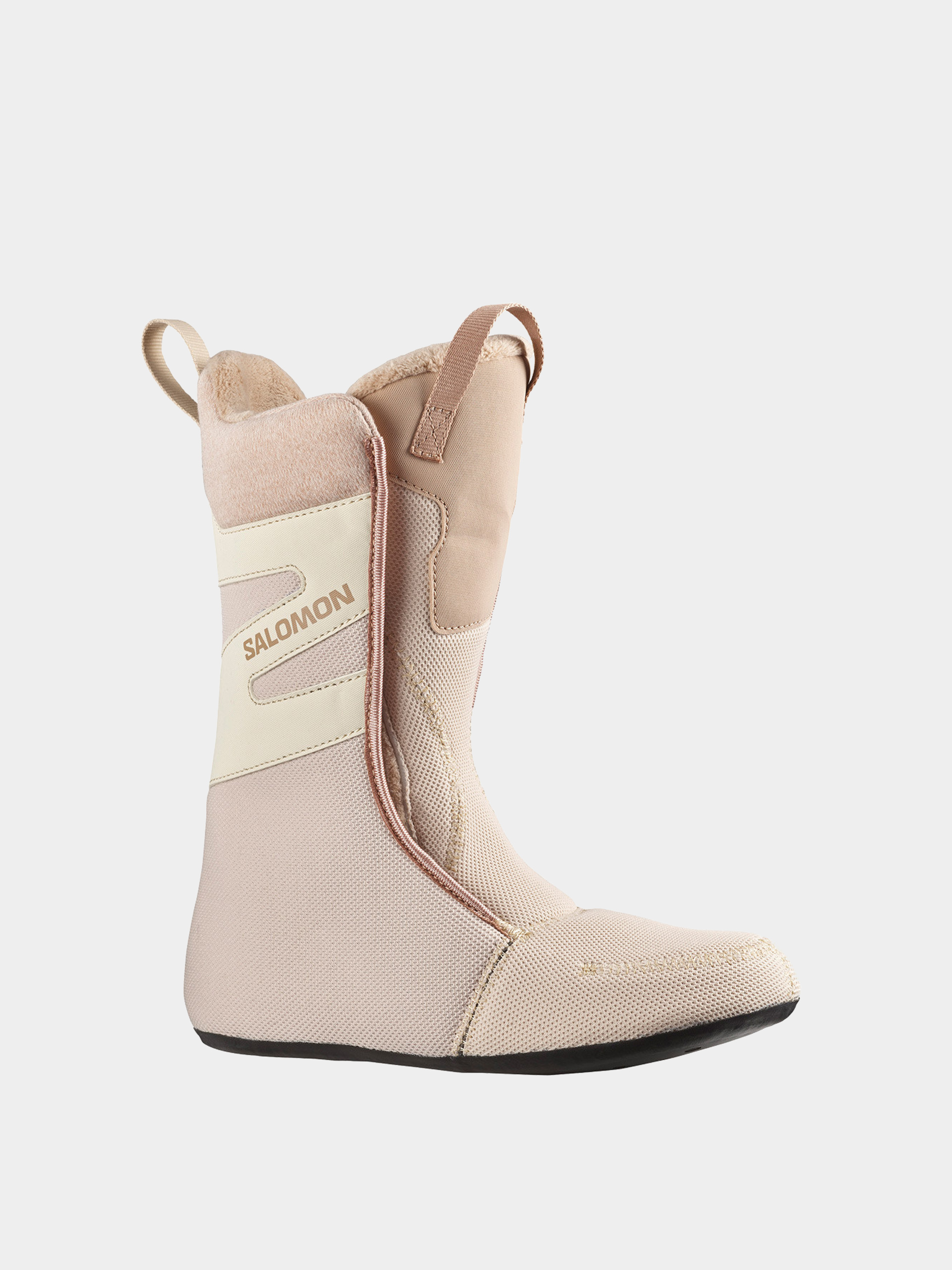 Pentru femei Încălțăminte pentru snowboard Salomon Kiana Dual Boa (naturl/cement/almilk)