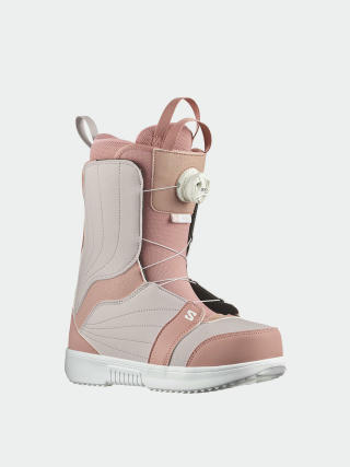 Încălțăminte pentru snowboard Salomon Pearl Boa Wmn (ash rose/lilac ash/white)