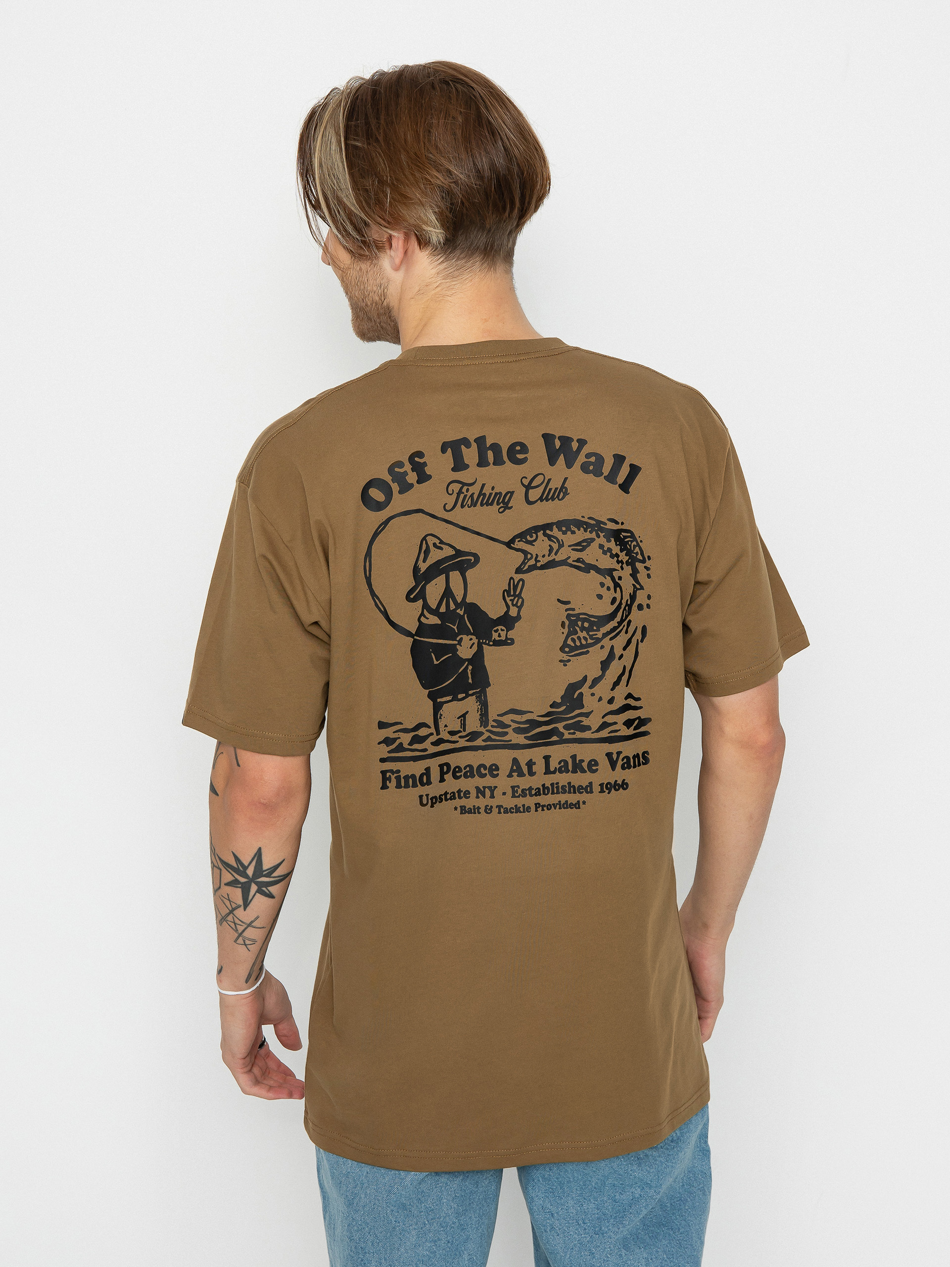 Tricou Vans Fishing Club Pocket (kangaroo)