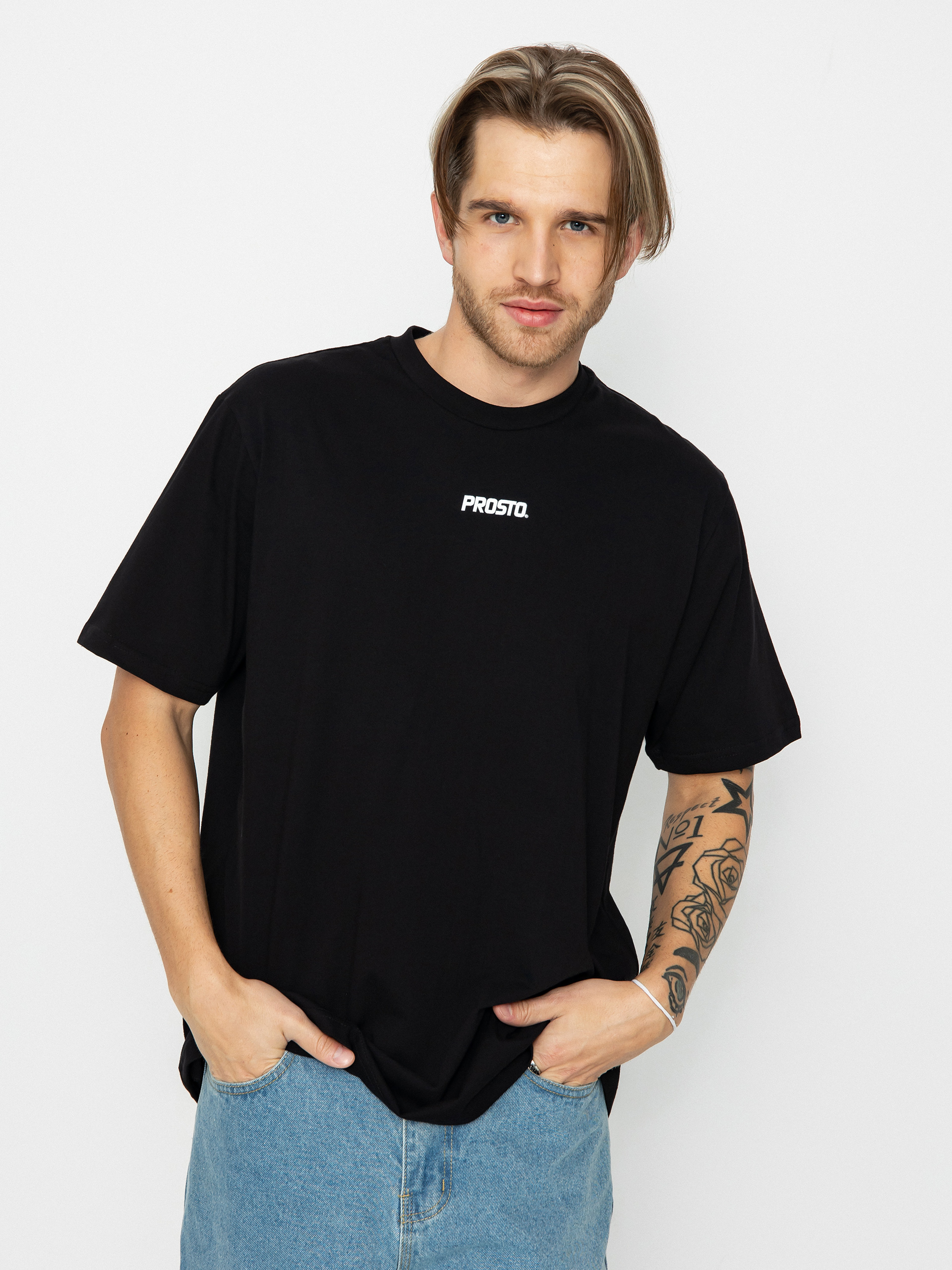 Tricou Prosto Braver (black)