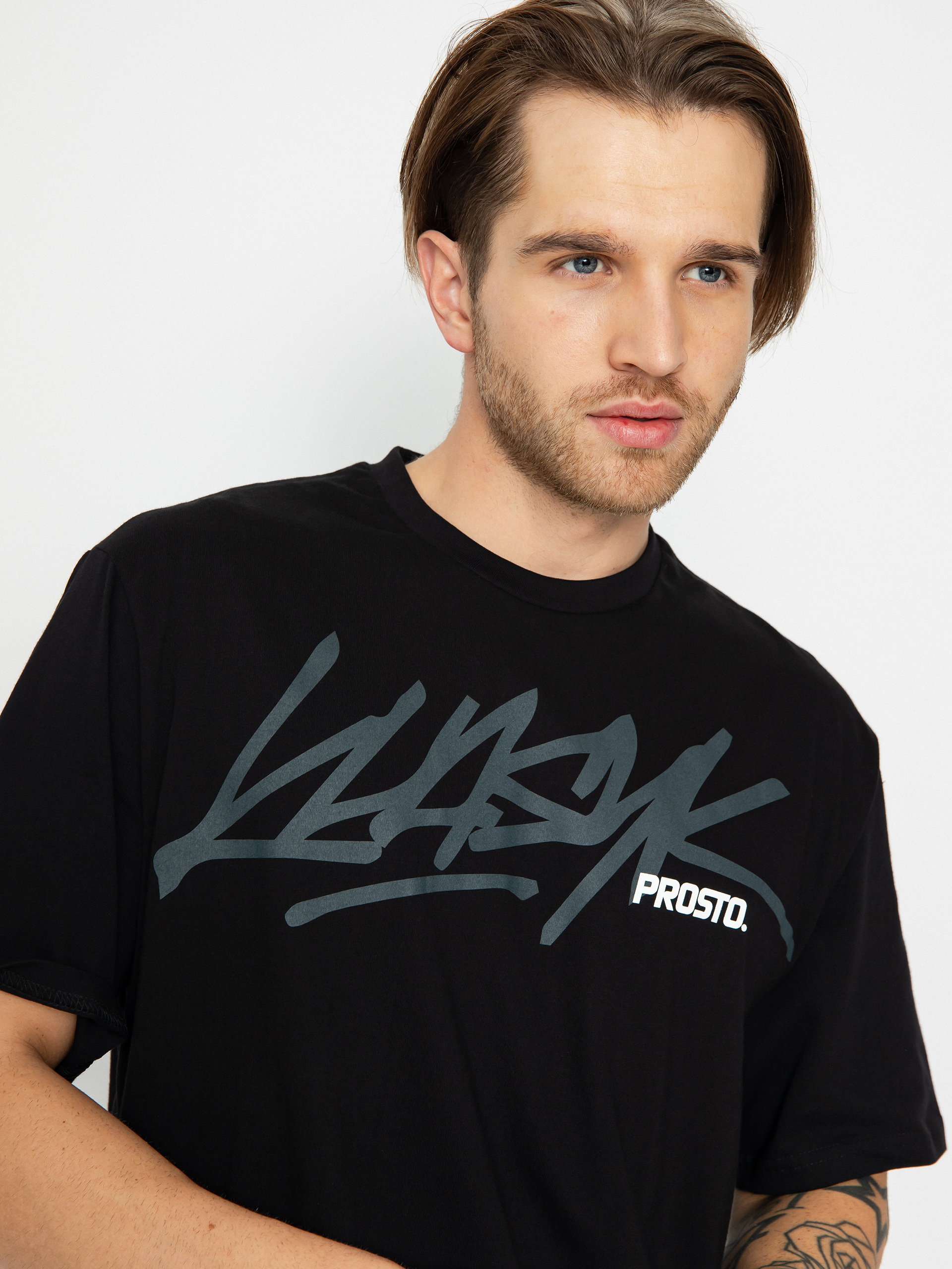 Tricou Prosto Fade (black)