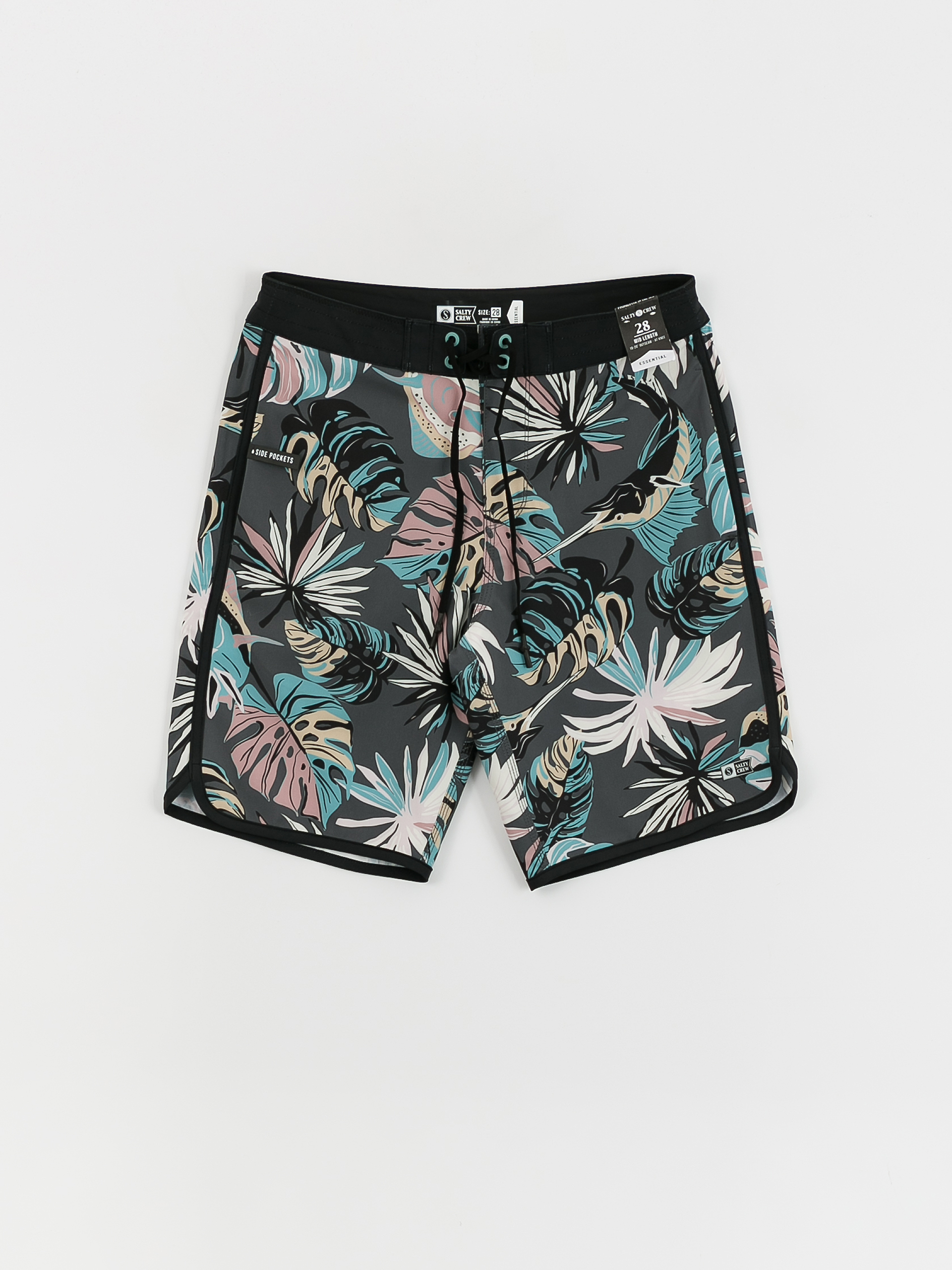 Șort pentru plajă Salty Crew Breaker (charcoal)