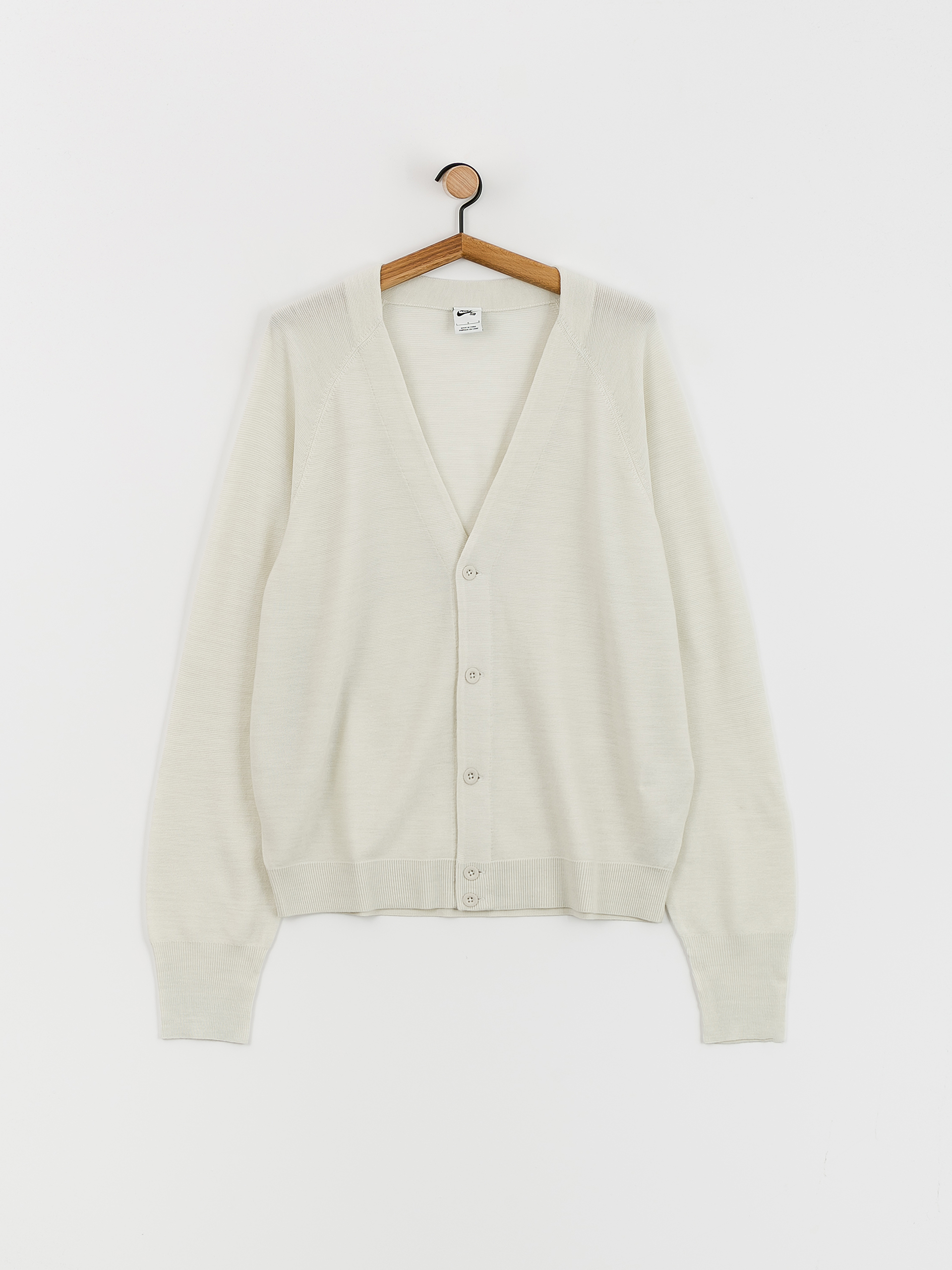 Pulover Nike SB Cardigan (light bone/white)