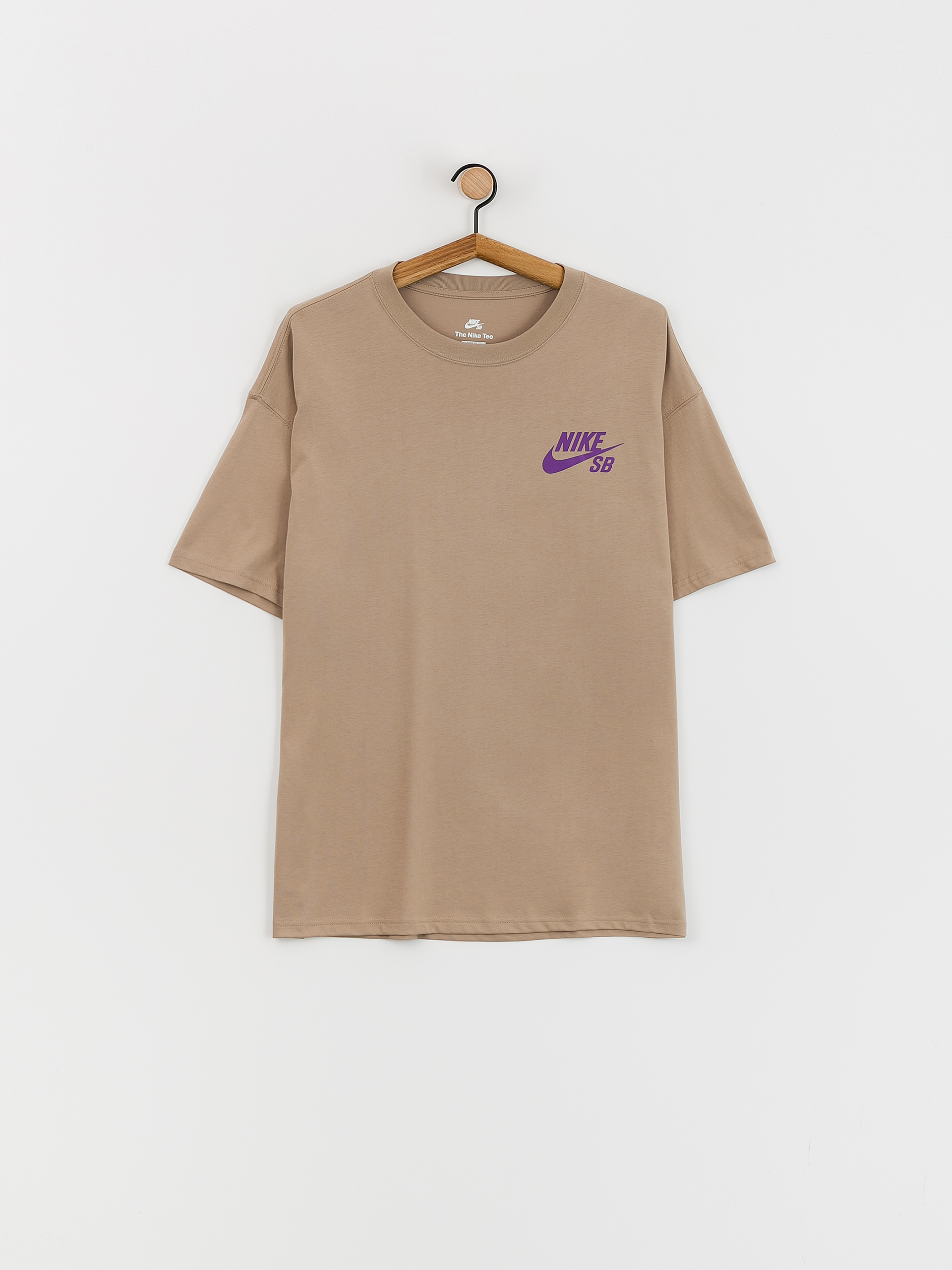 Tricou Nike SB Logo LBR (khaki)