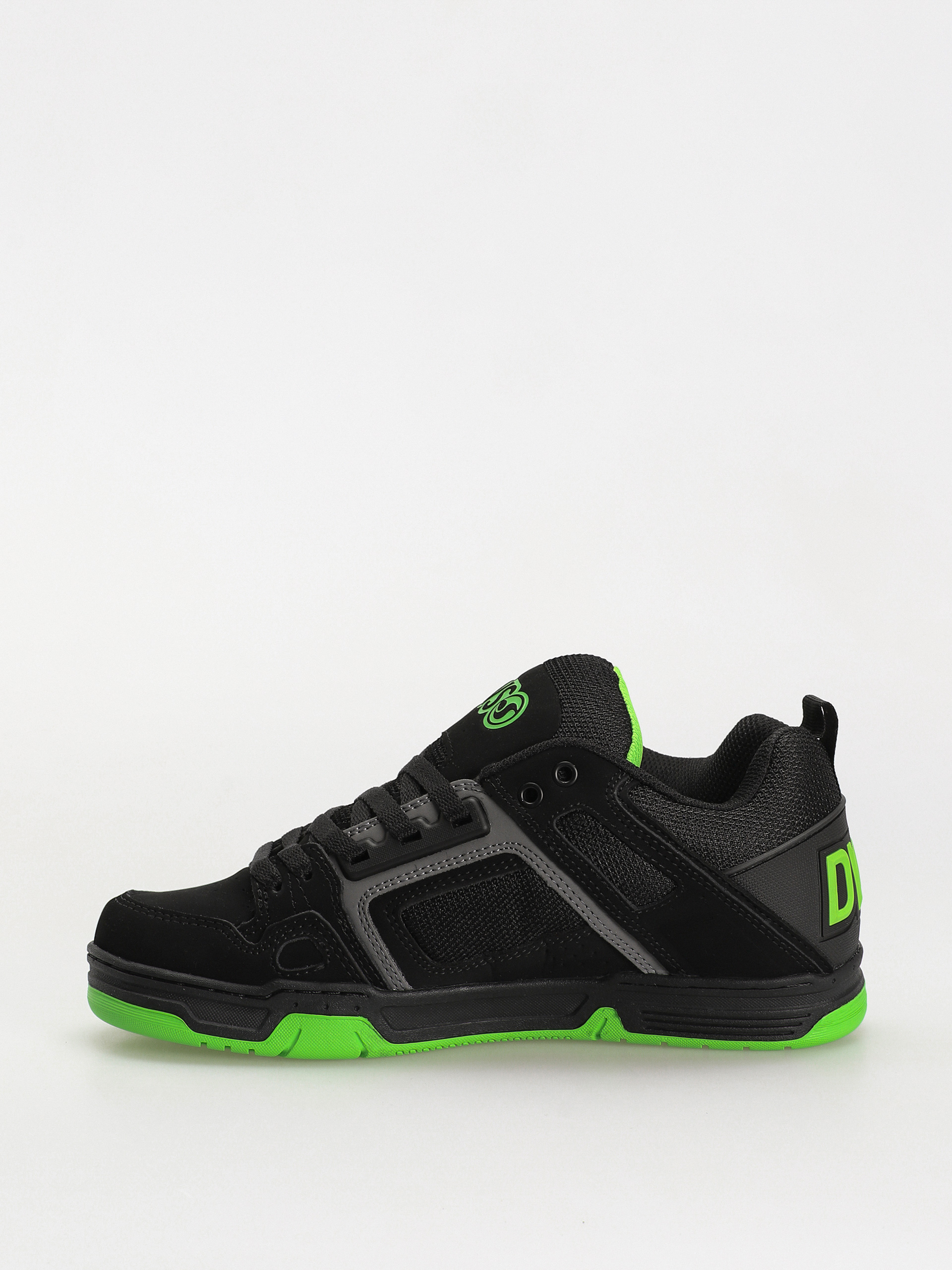 Pantofi DVS Comanche (black charcoal lime nubuck)