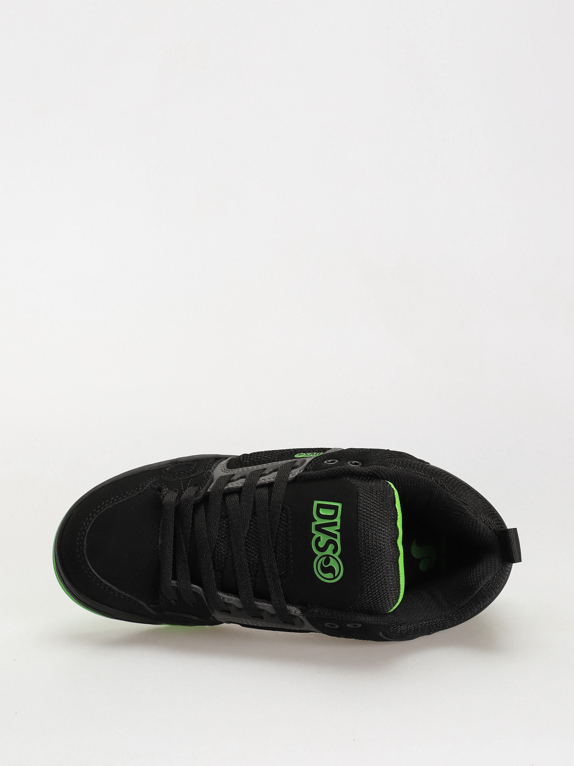 Pantofi DVS Comanche (black charcoal lime nubuck)