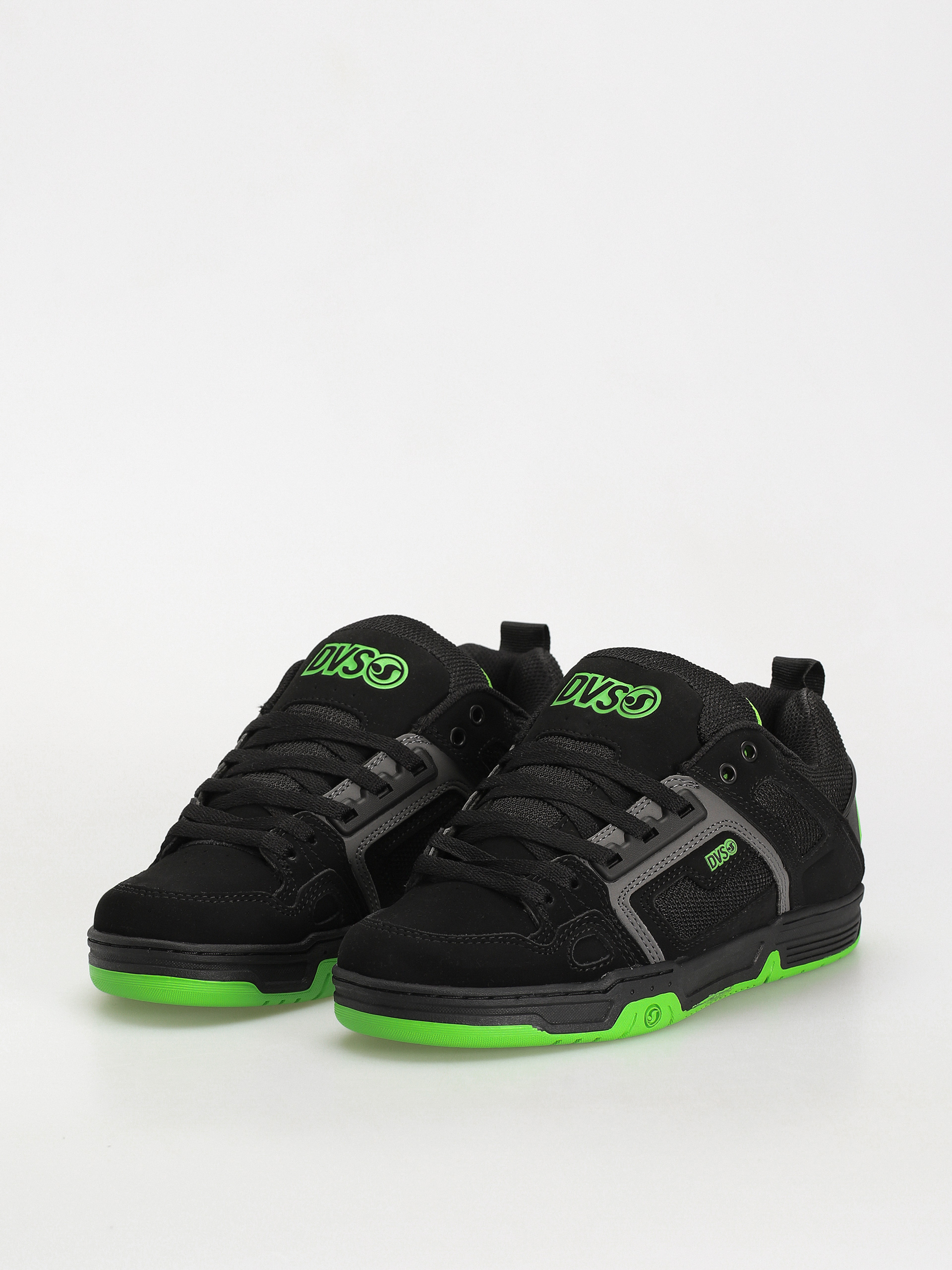 Pantofi DVS Comanche (black charcoal lime nubuck)