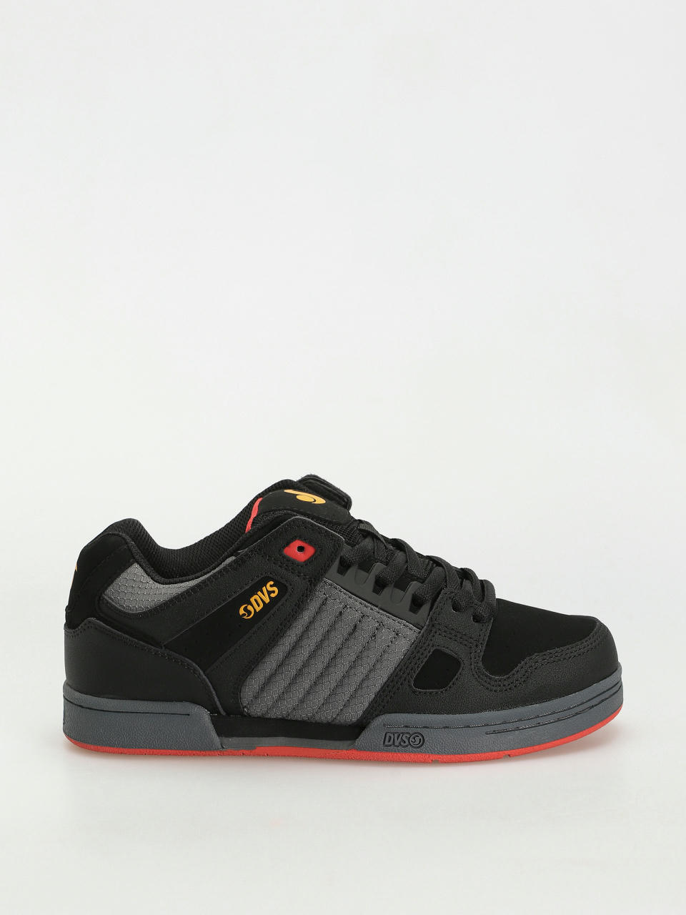 Pantofi DVS Celsius (black fiery red yellow nubuck)