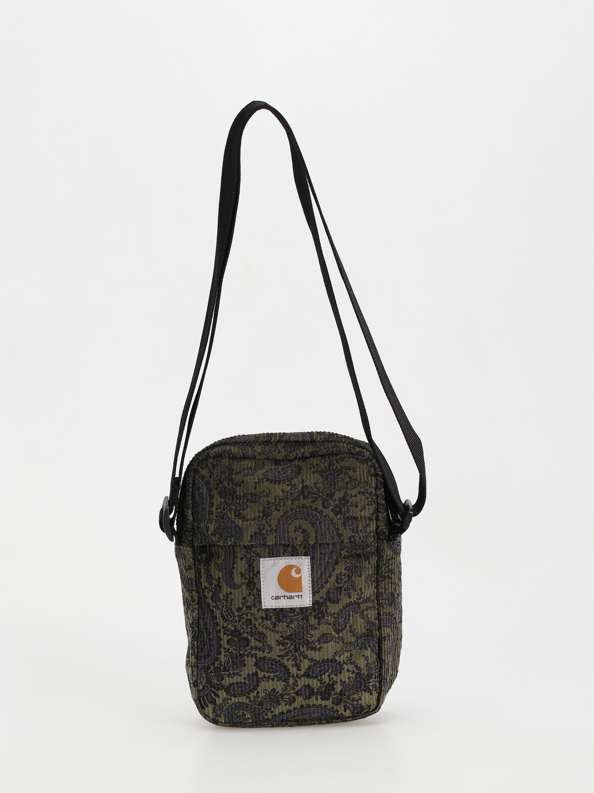 Geantă Carhartt WIP Flint Shoulder Pouch (paisley print plant)