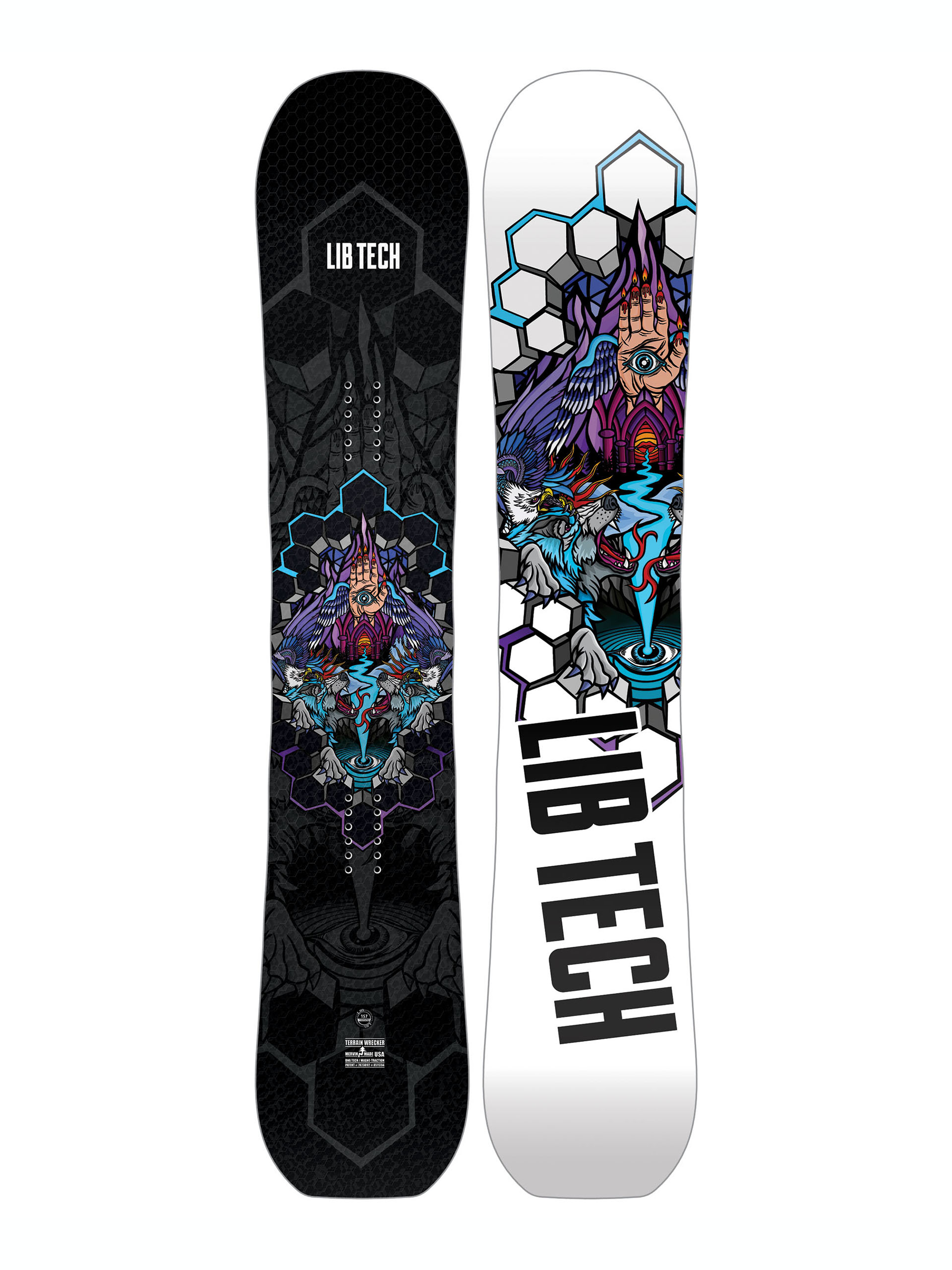 Pentru bărbați Snowboard Lib Tech Terrain Wrecker 