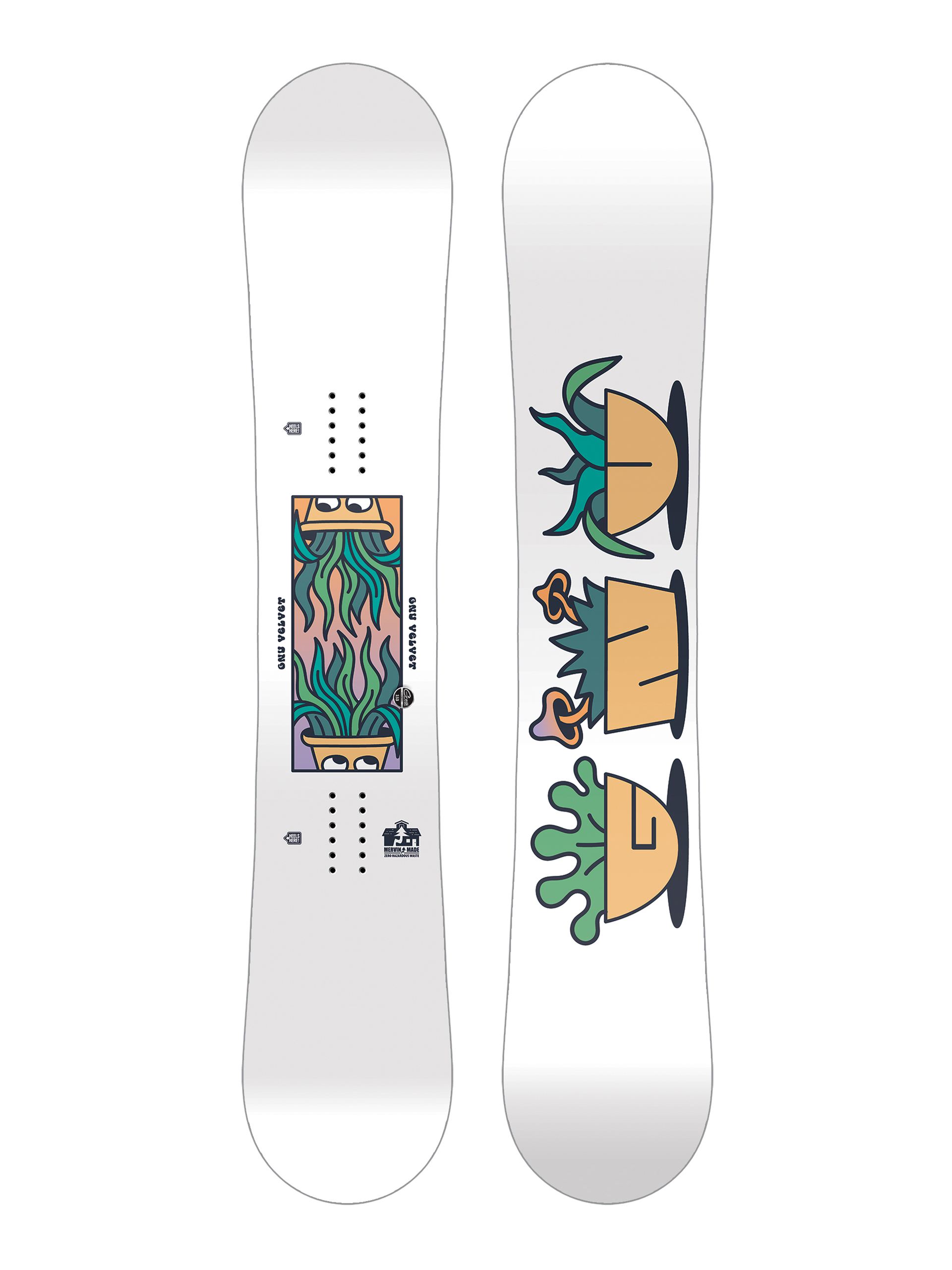 Pentru femei Snowboard Gnu Velvet 