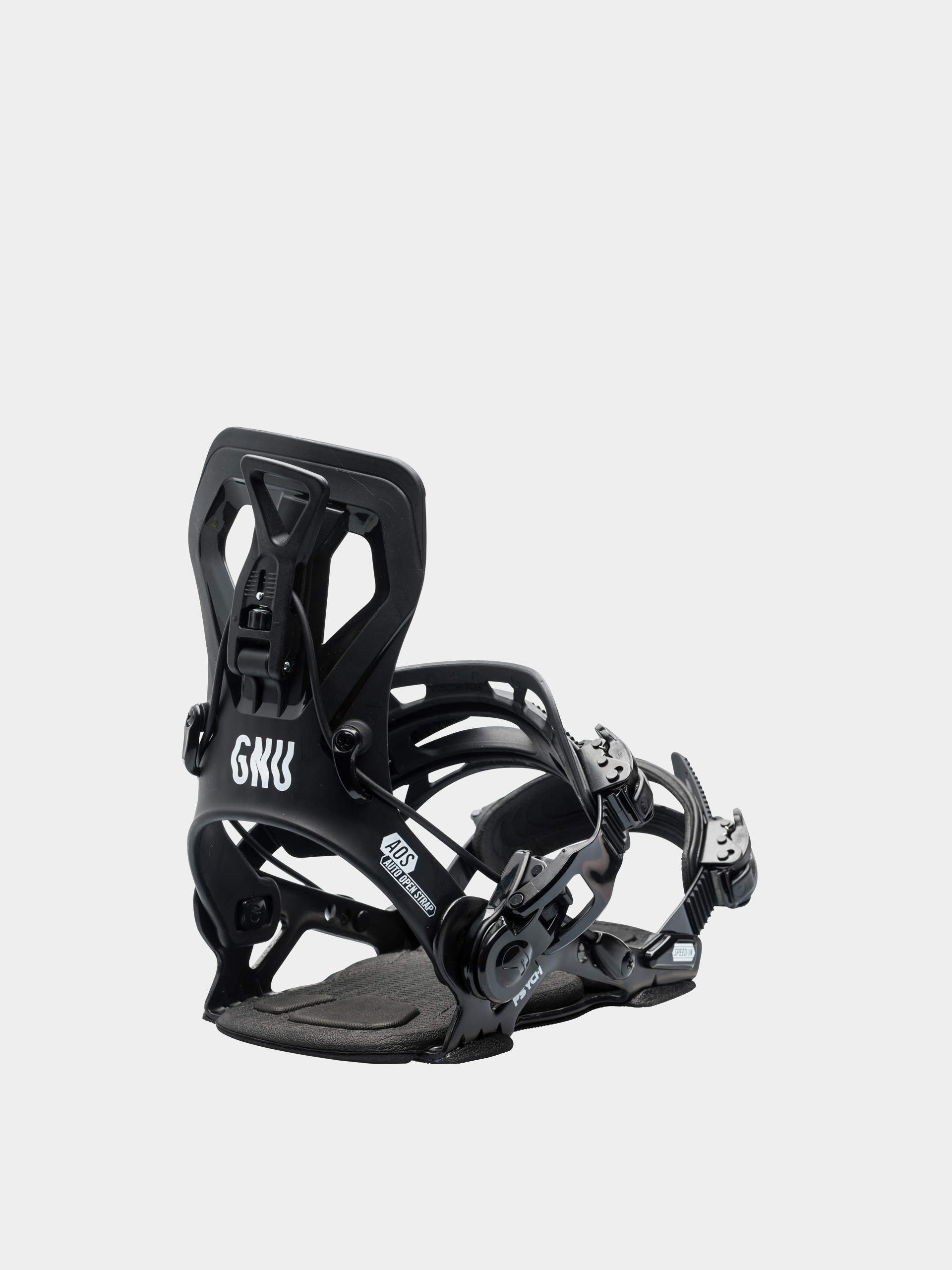 Pentru bărbați Legături pentru snowboard Gnu Psych (black)