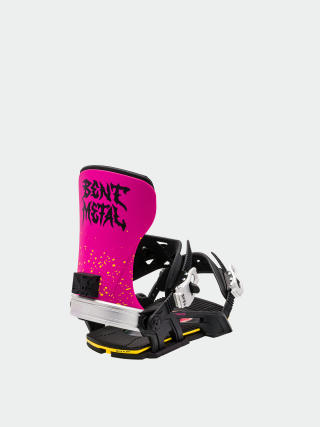 Legături pentru snowboard Bent Metal Transfer (black/pink)