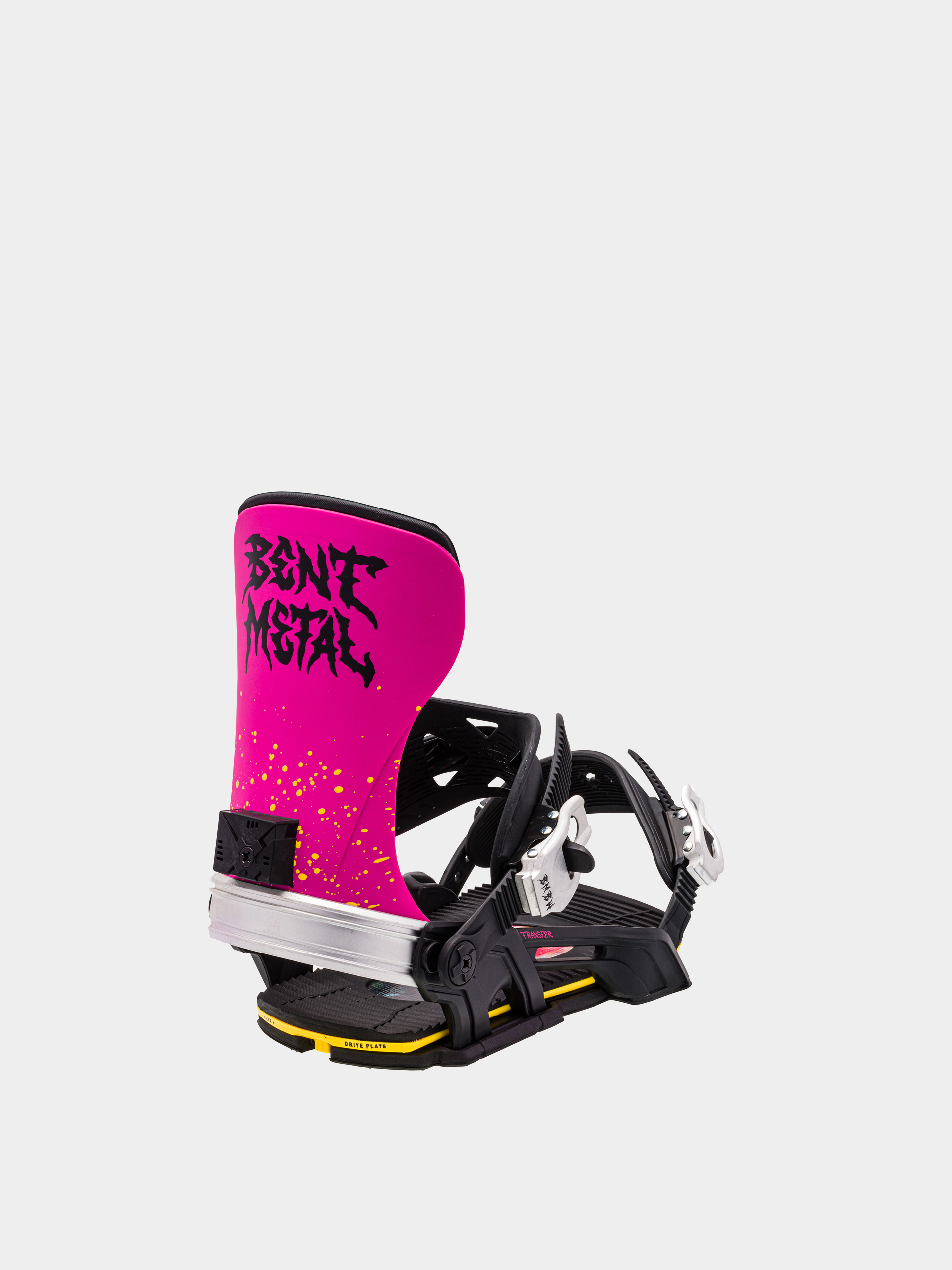 Pentru bărbați Legături pentru snowboard Bent Metal Transfer (black/pink)