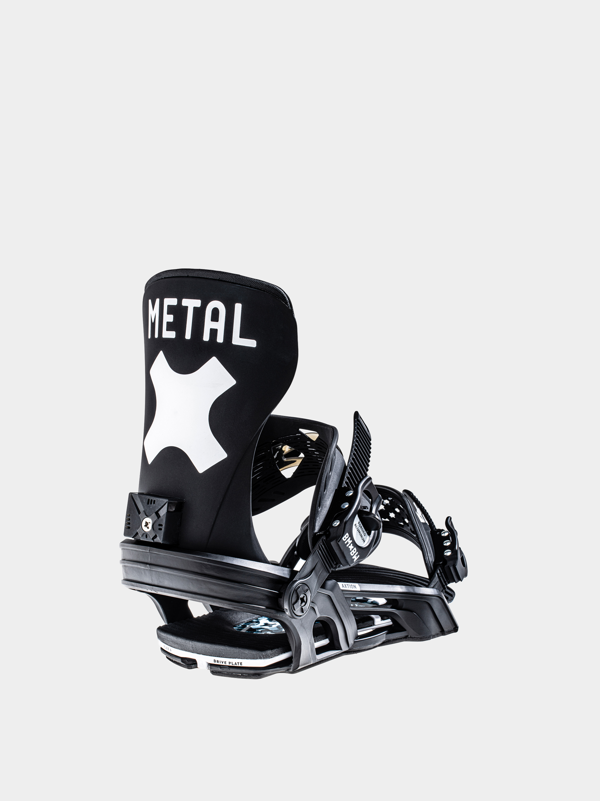 Pentru bărbați Legături pentru snowboard Bent Metal Axtion (black)