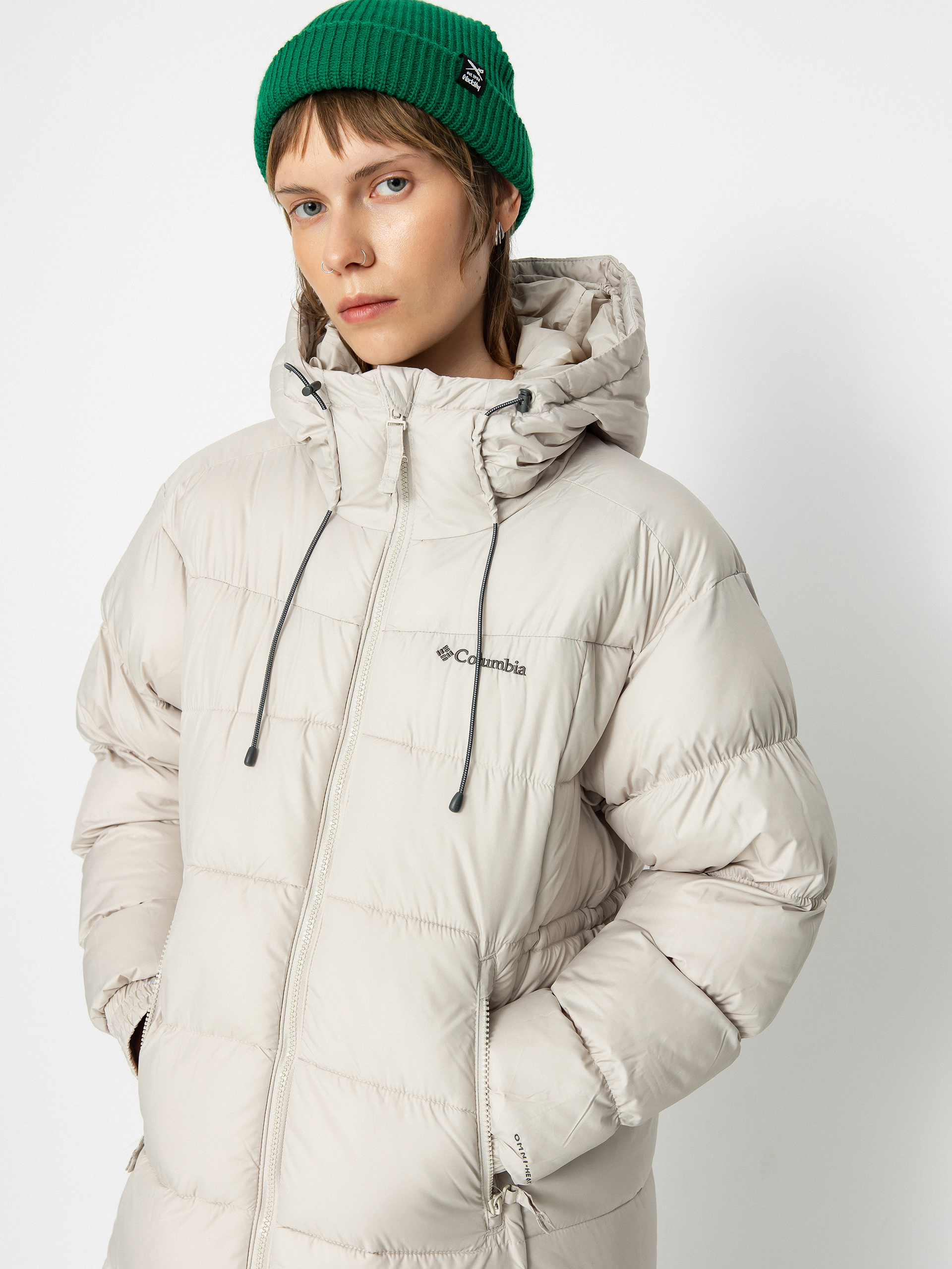 Geacă Columbia Pike Lake II Long Wmn (dark stone)