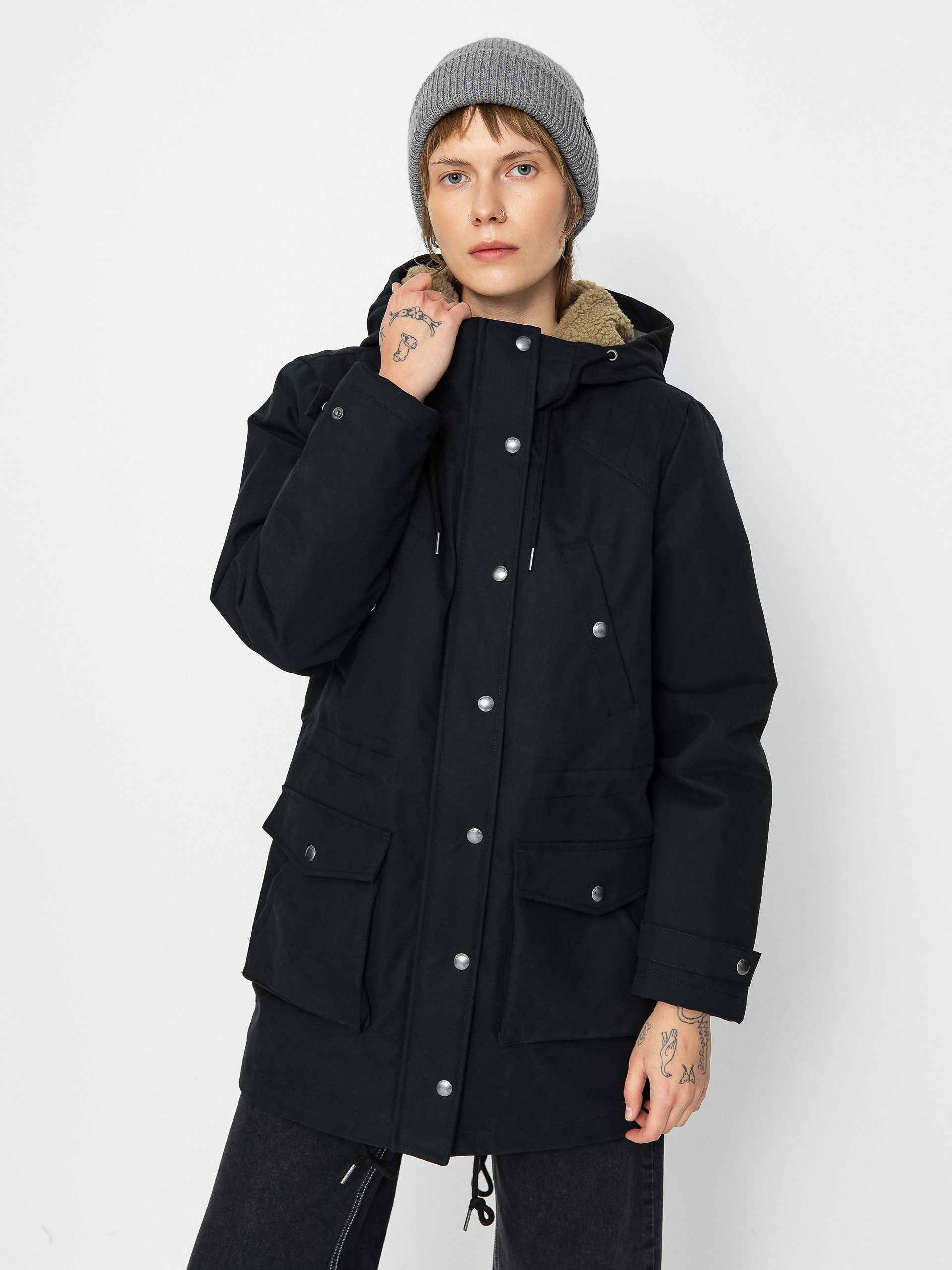 Geacă Volcom Walk On By 5K Parka Wmn (black)
