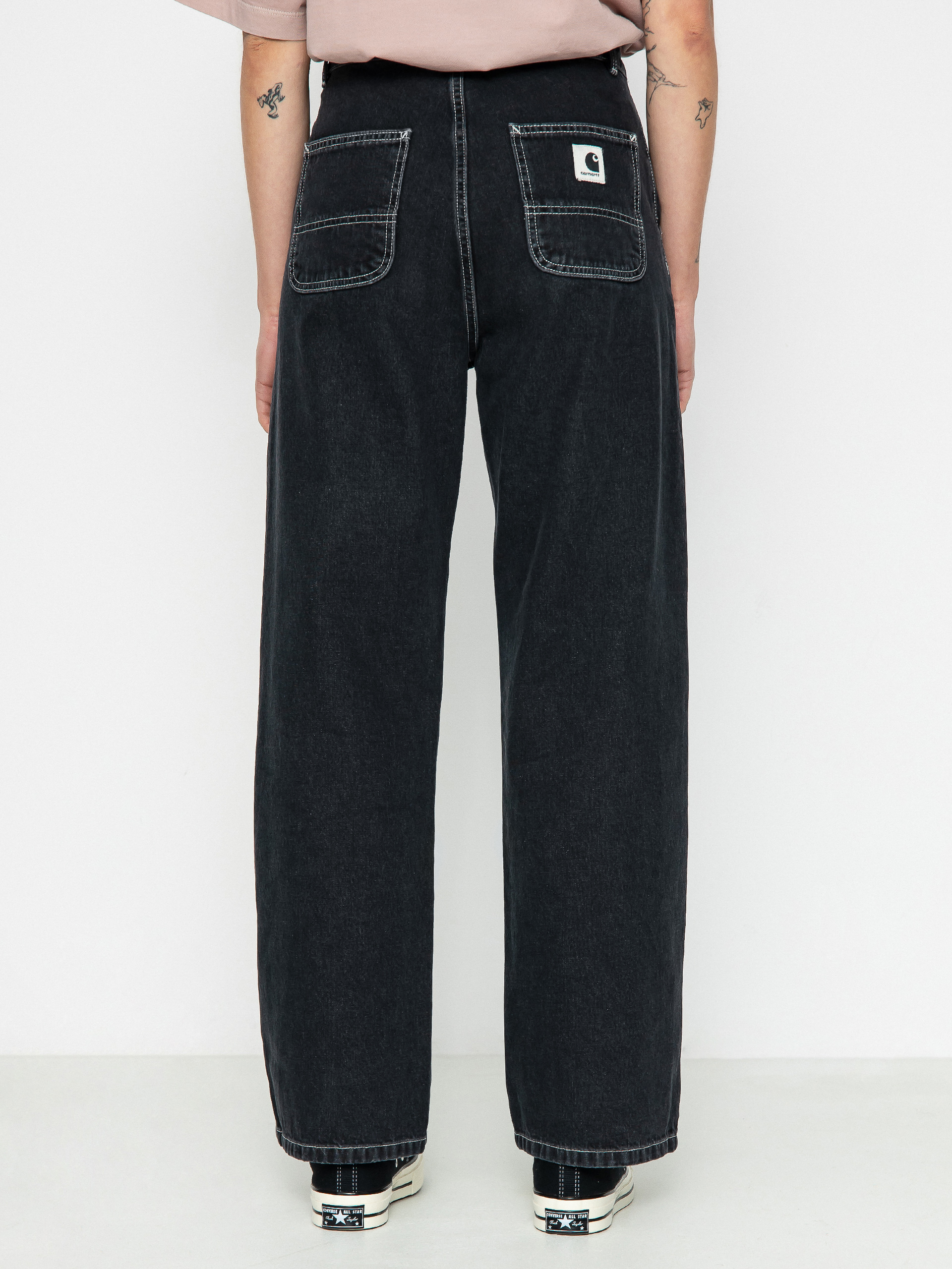 Pantaloni Carhartt WIP Simple Wmn (black)