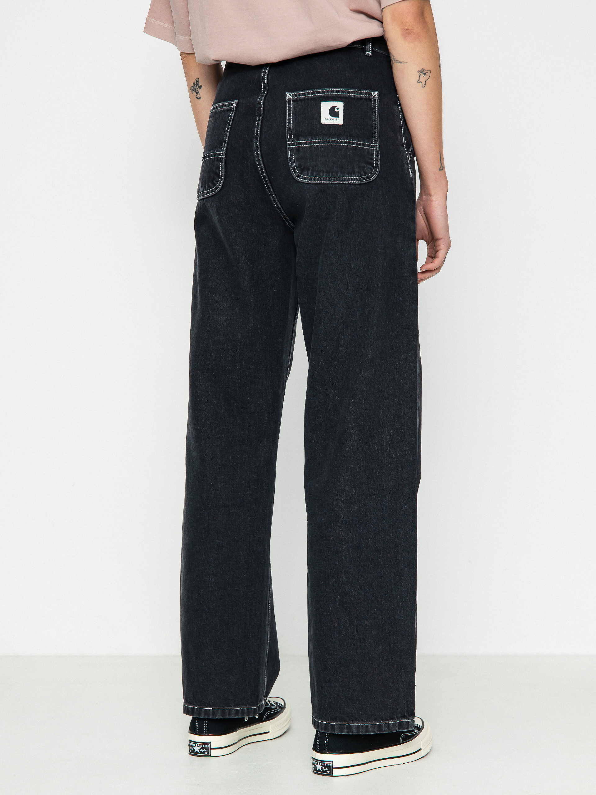 Pantaloni Carhartt WIP Simple Wmn (black)