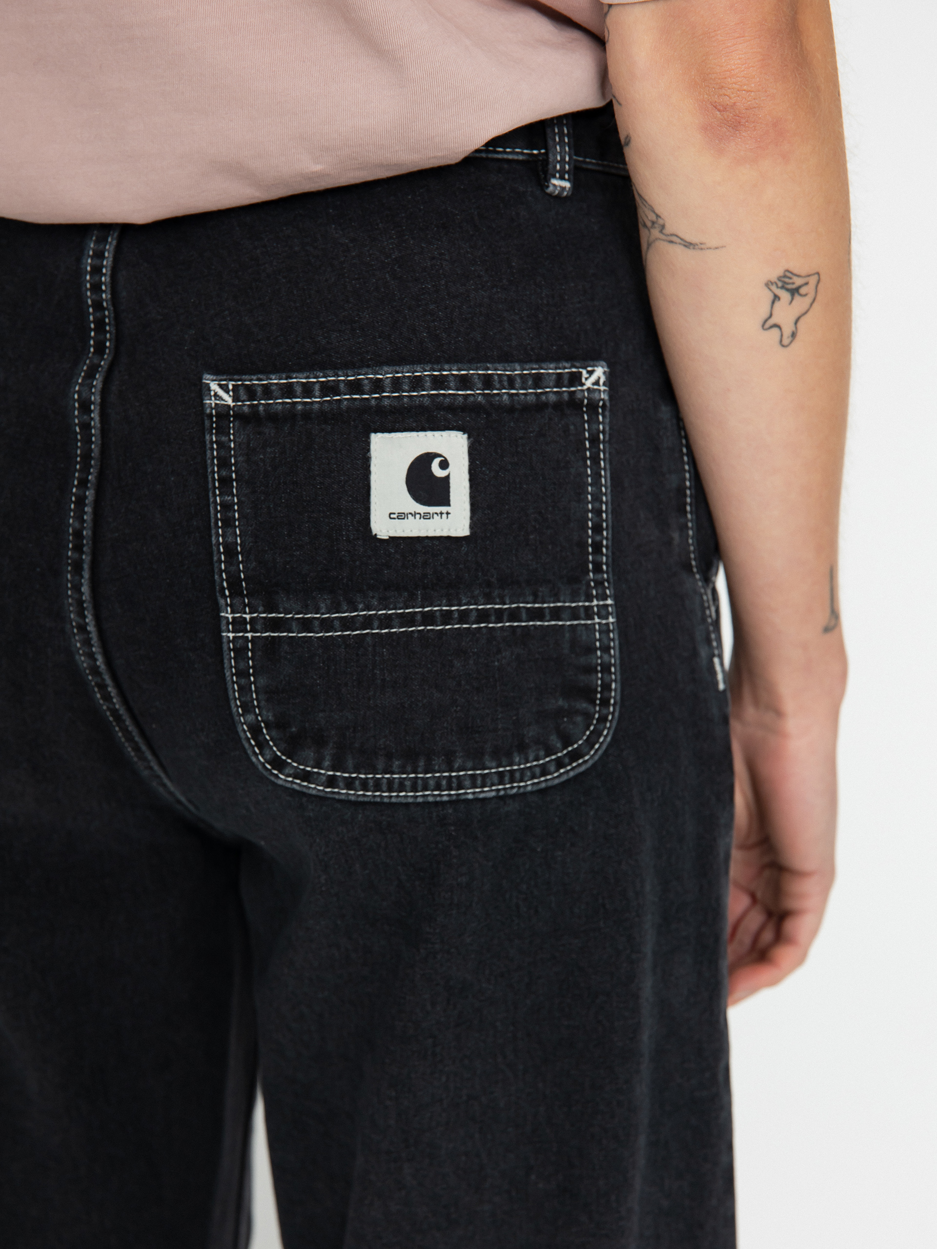Pantaloni Carhartt WIP Simple Wmn (black)
