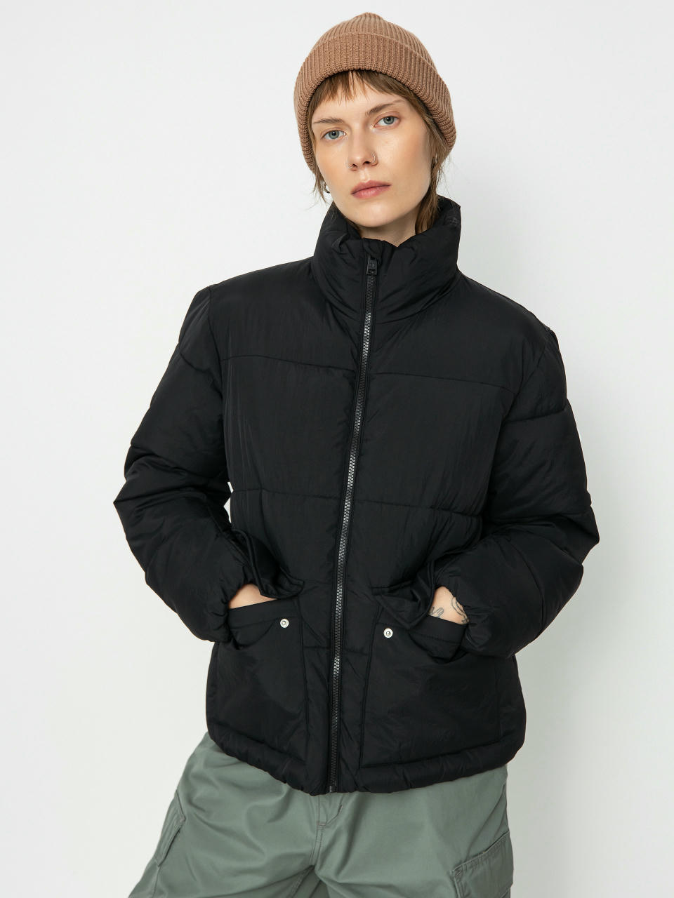 Geacă Champion Legacy Polyfilled Jacket 116873 Wmn (nbk/nbk)