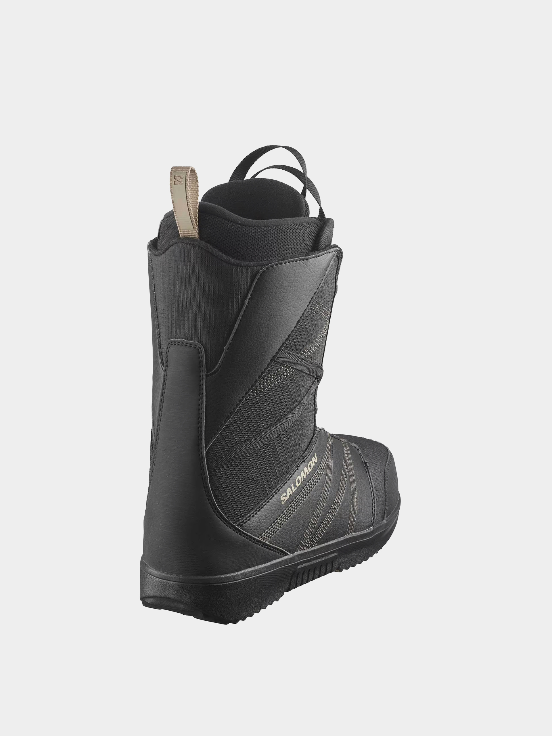 Pentru bărbați Încălțăminte pentru snowboard Salomon Titan Boa (black/black/roasted cashew)