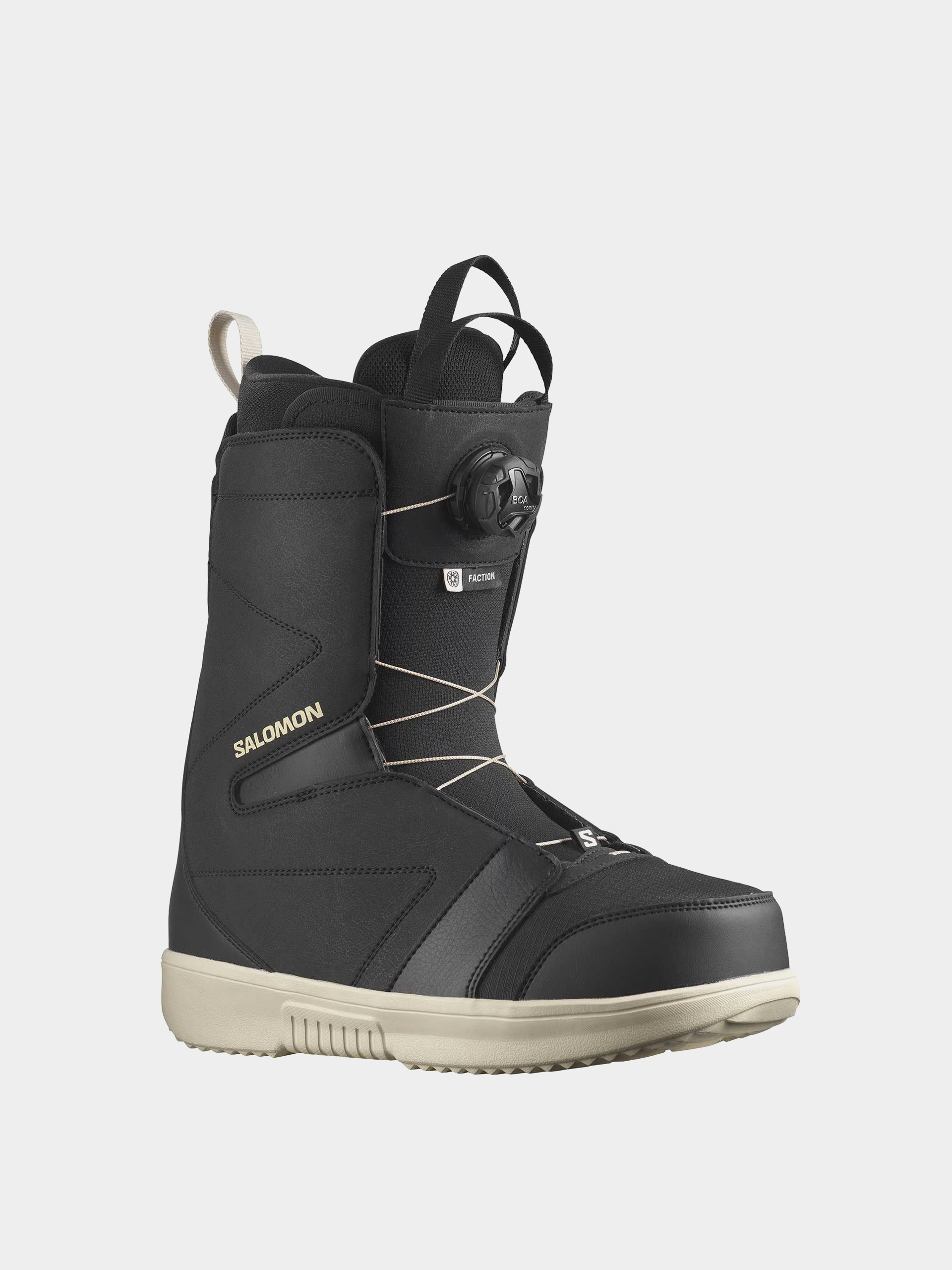 Încălțăminte pentru snowboard Salomon Faction Boa (black/black/rainy day)