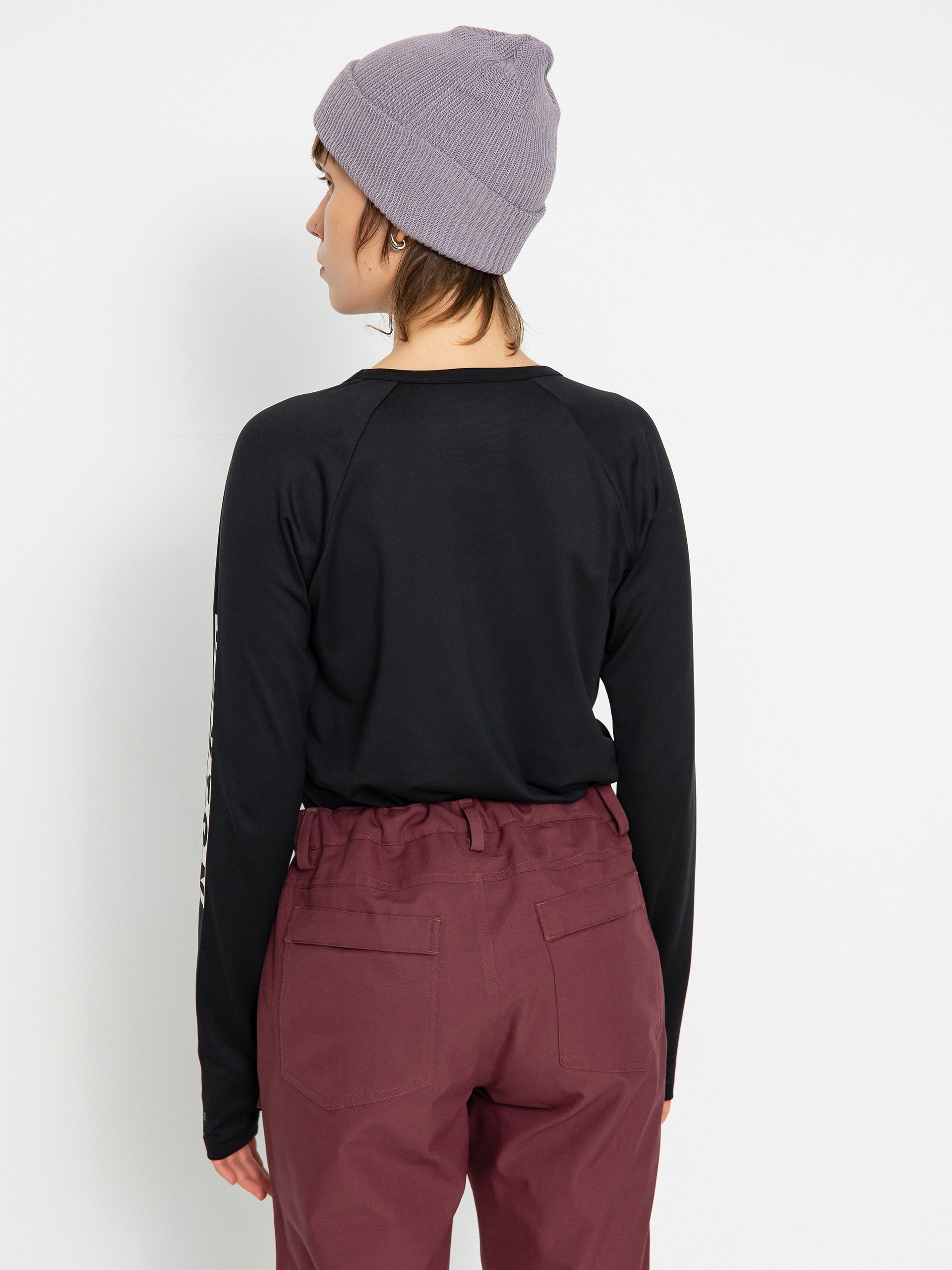 Pentru femei Longsleeve Burton Roadie Base Layer Tech (true black)