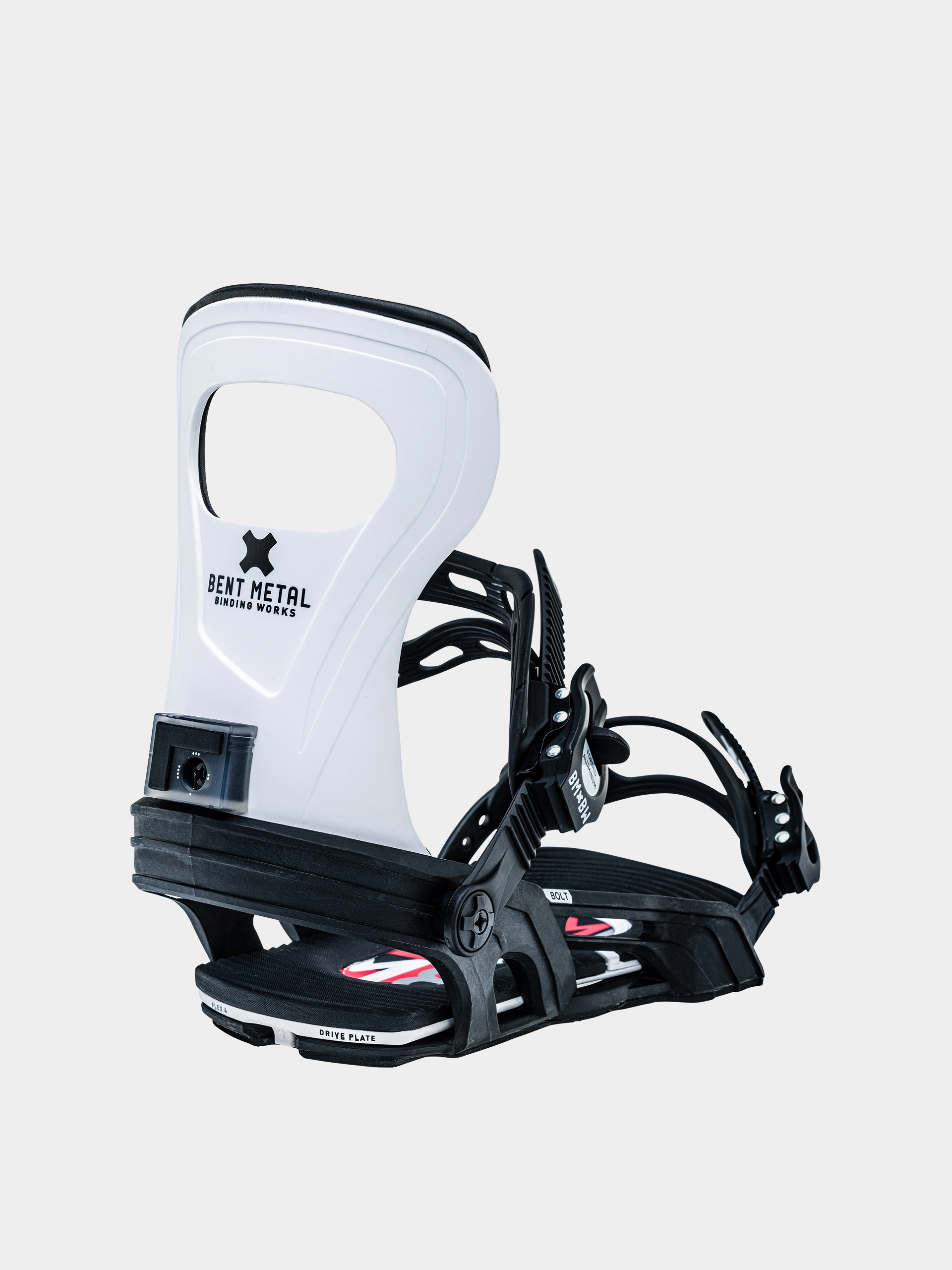 Legături pentru snowboard Bent Metal Bolt (white)