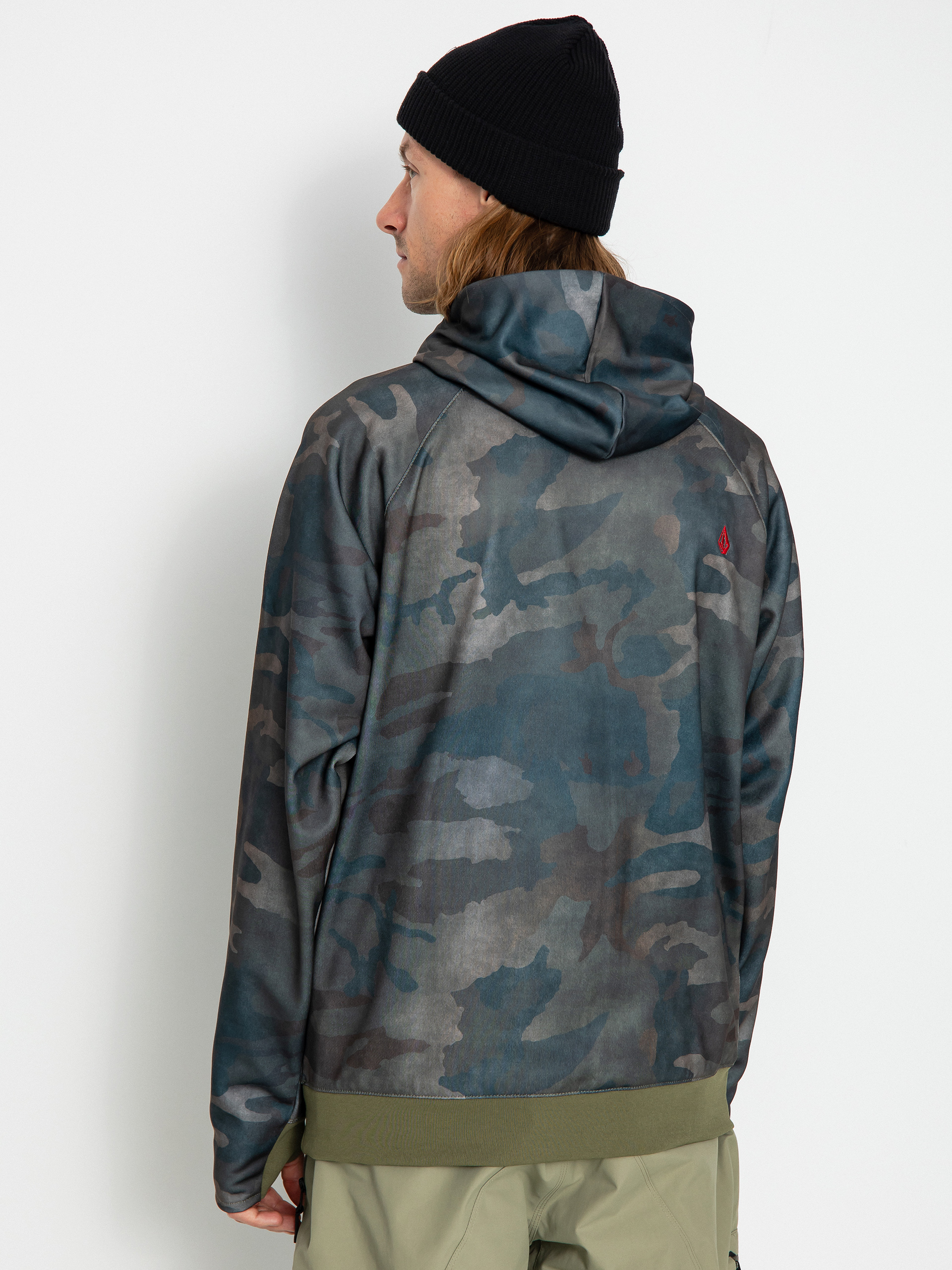 Pentru bărbați Hanorac termic Volcom Hydro Riding HD (cloudwash camo)