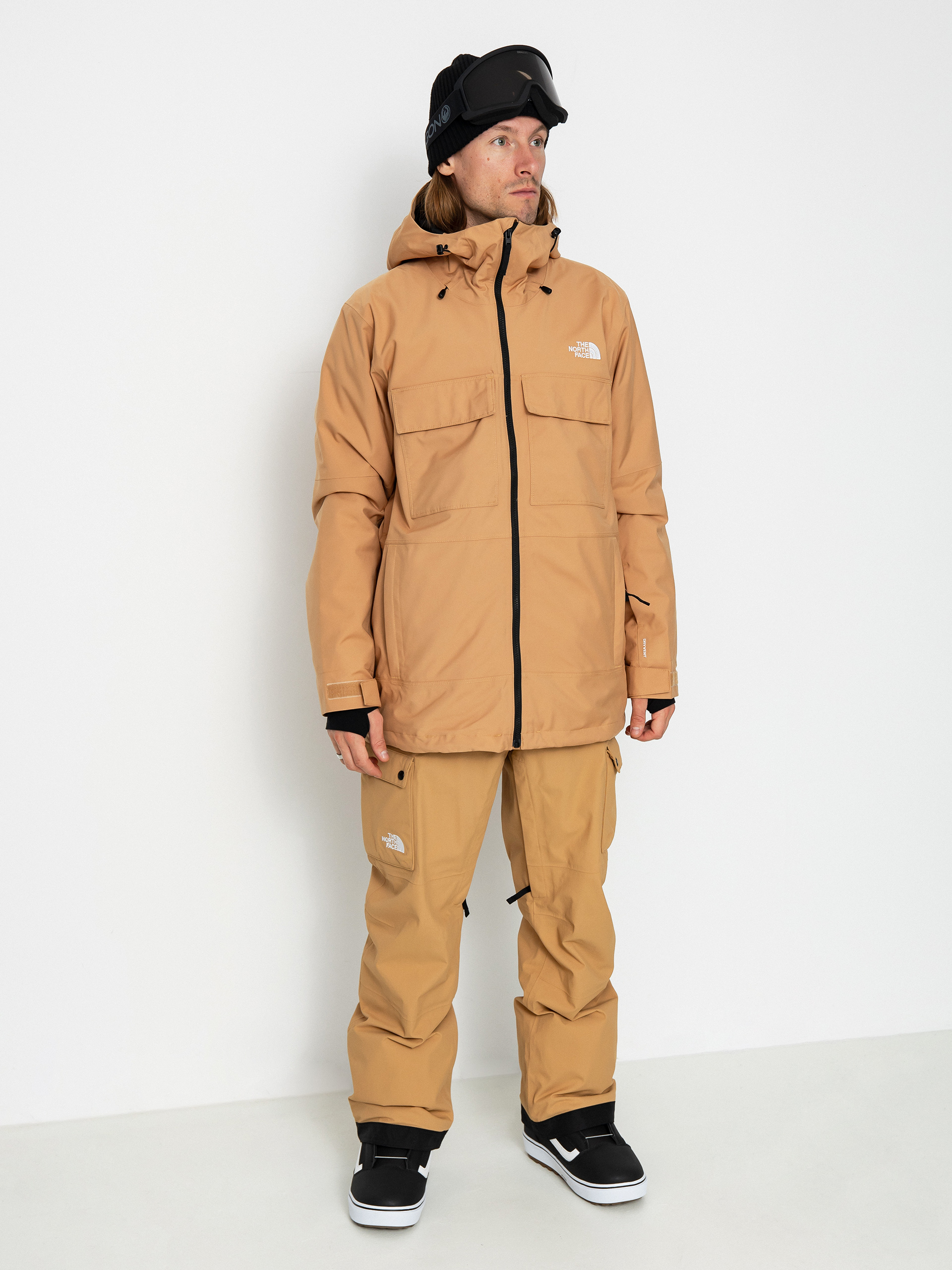 Pentru bărbați Geacă de snowboard The North Face Fourbarrel Triclimate (almond butter/tnf black)
