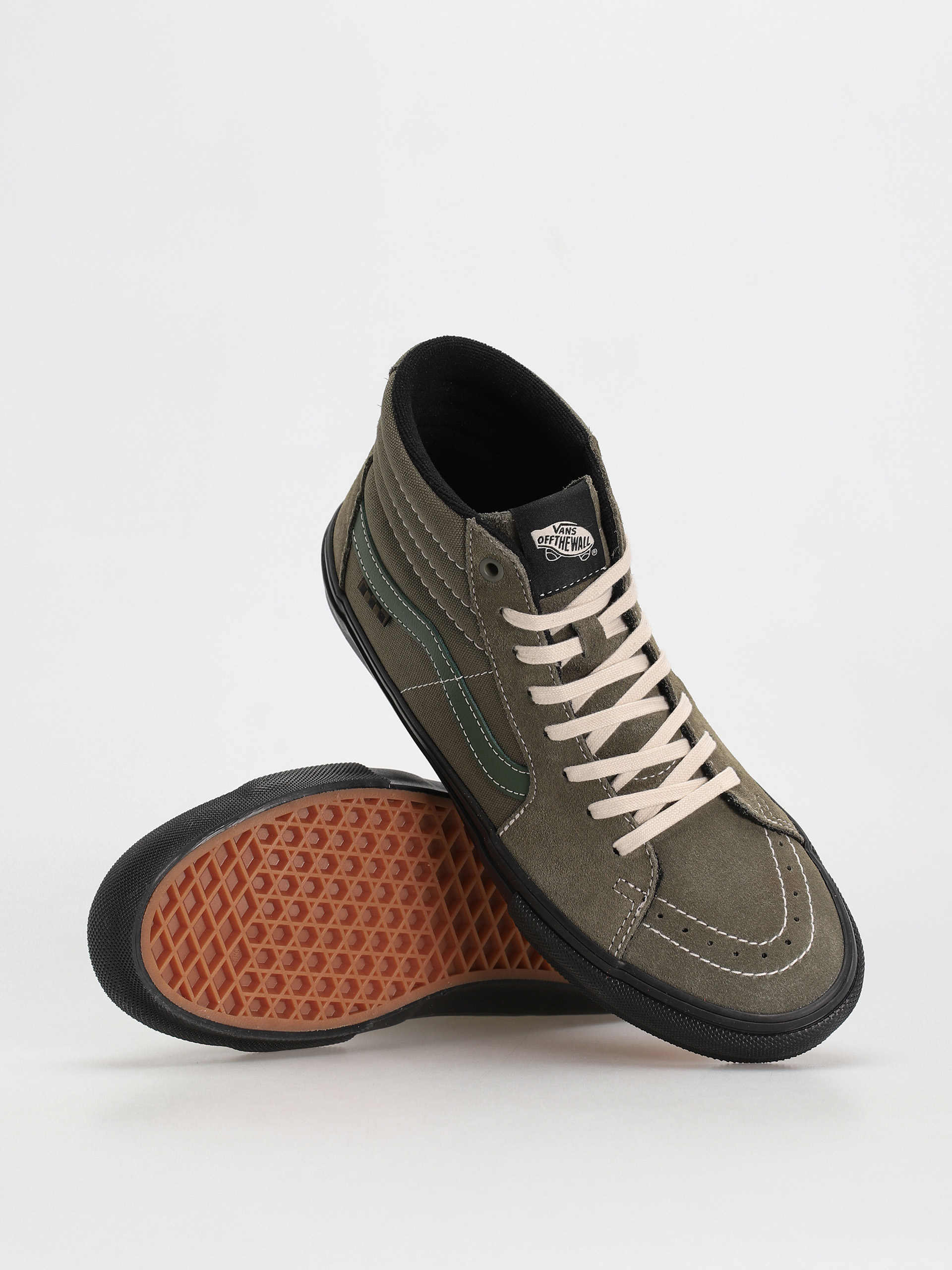Pantofi Vans Skate Sk8 Hi (green olive)