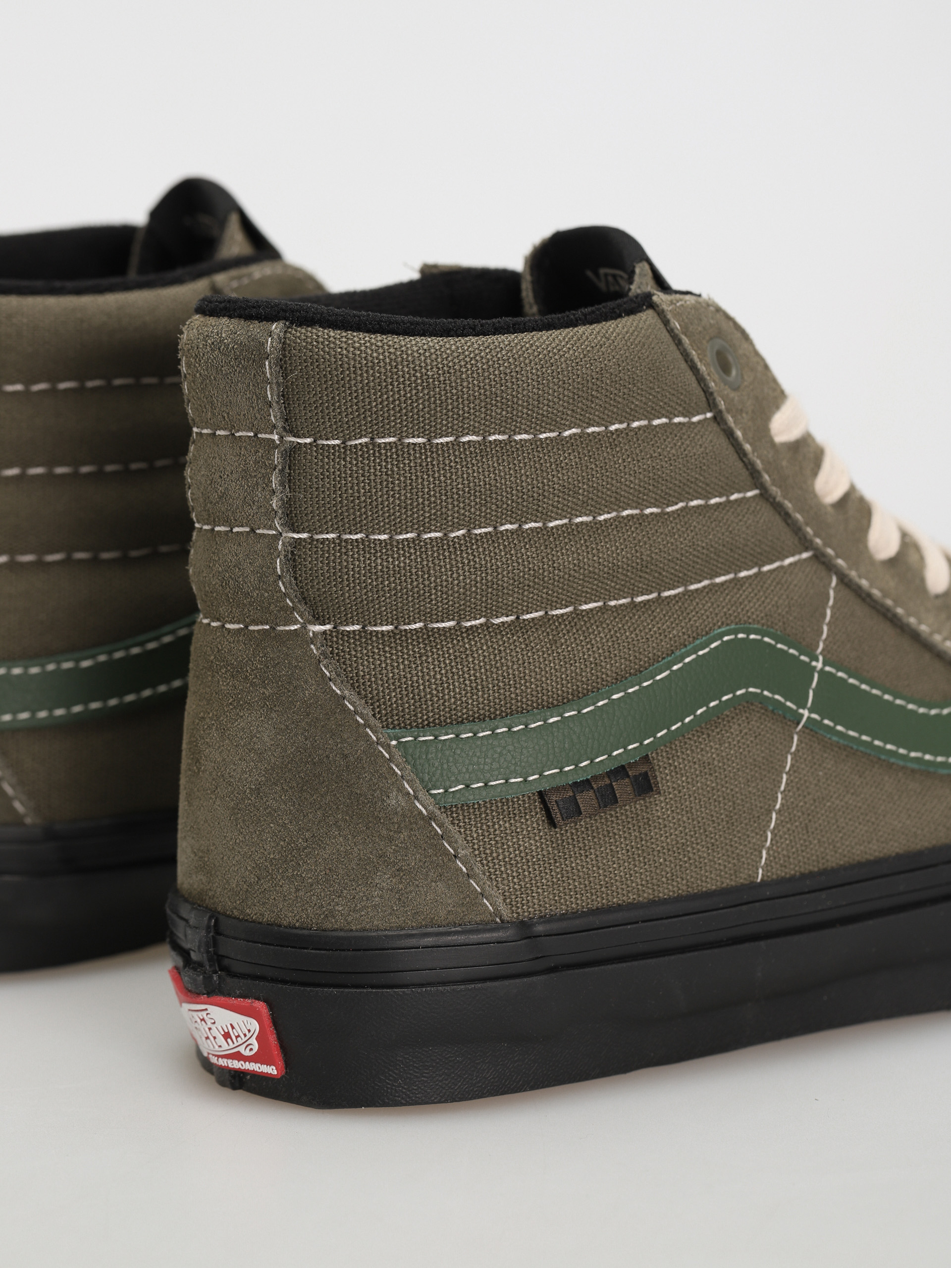 Pantofi Vans Skate Sk8 Hi (green olive)