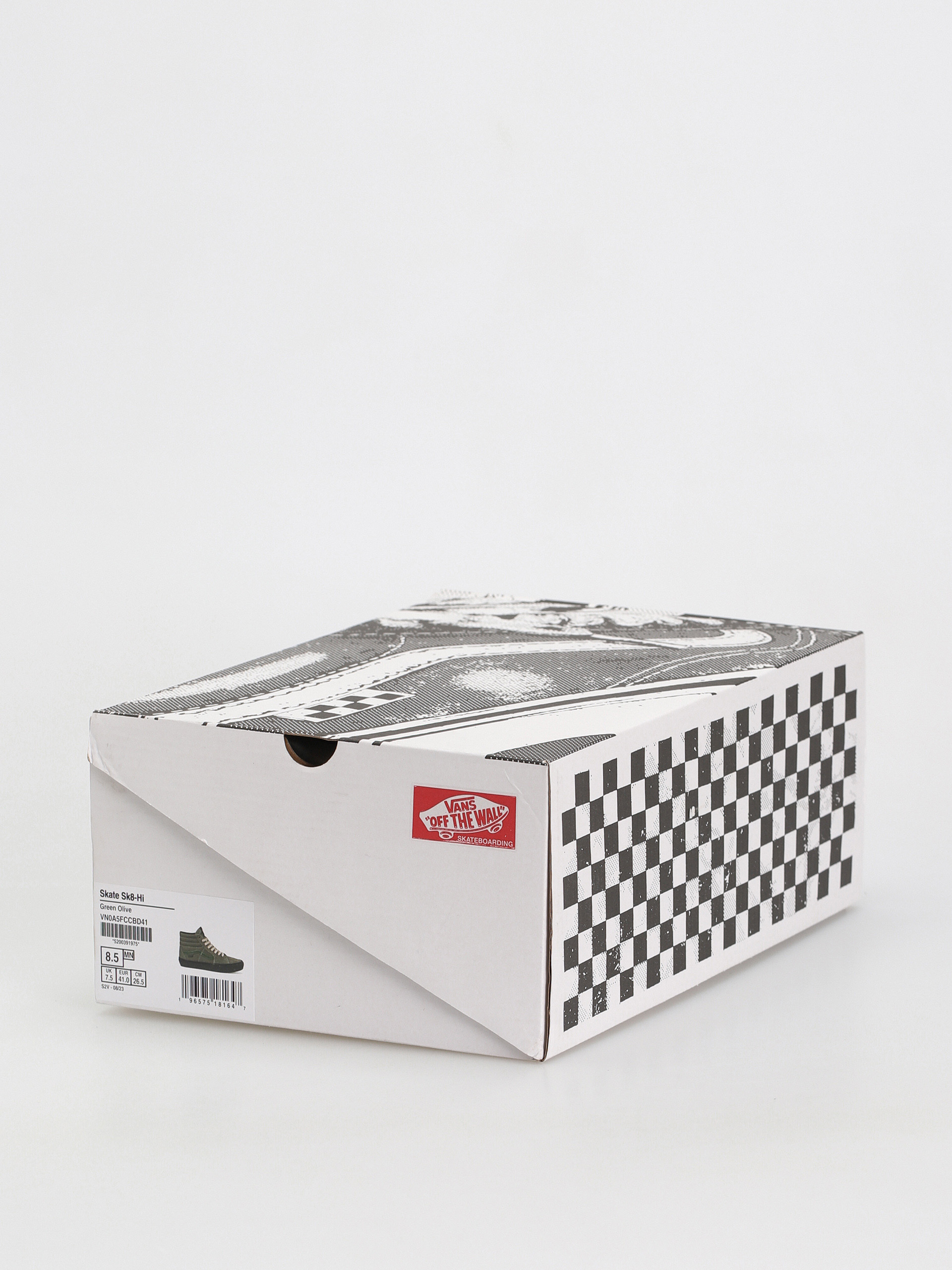 Pantofi Vans Skate Sk8 Hi (green olive)