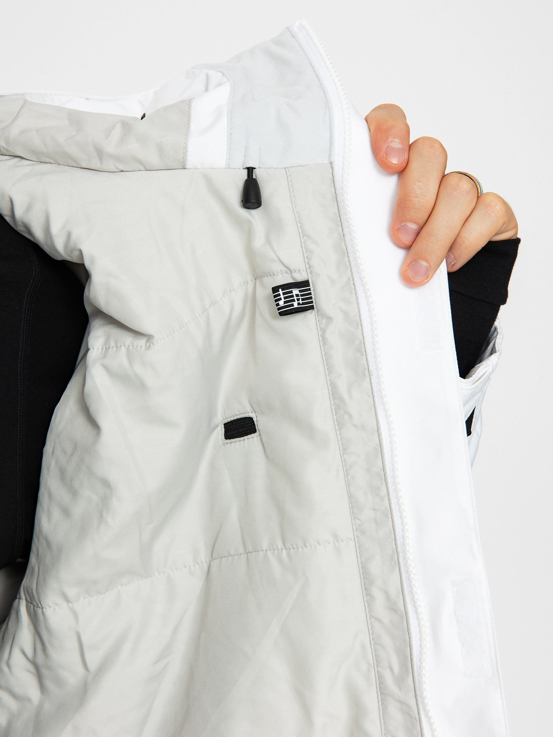 Pentru bărbați Geacă de snowboard Volcom Dua Ins Gore (white)