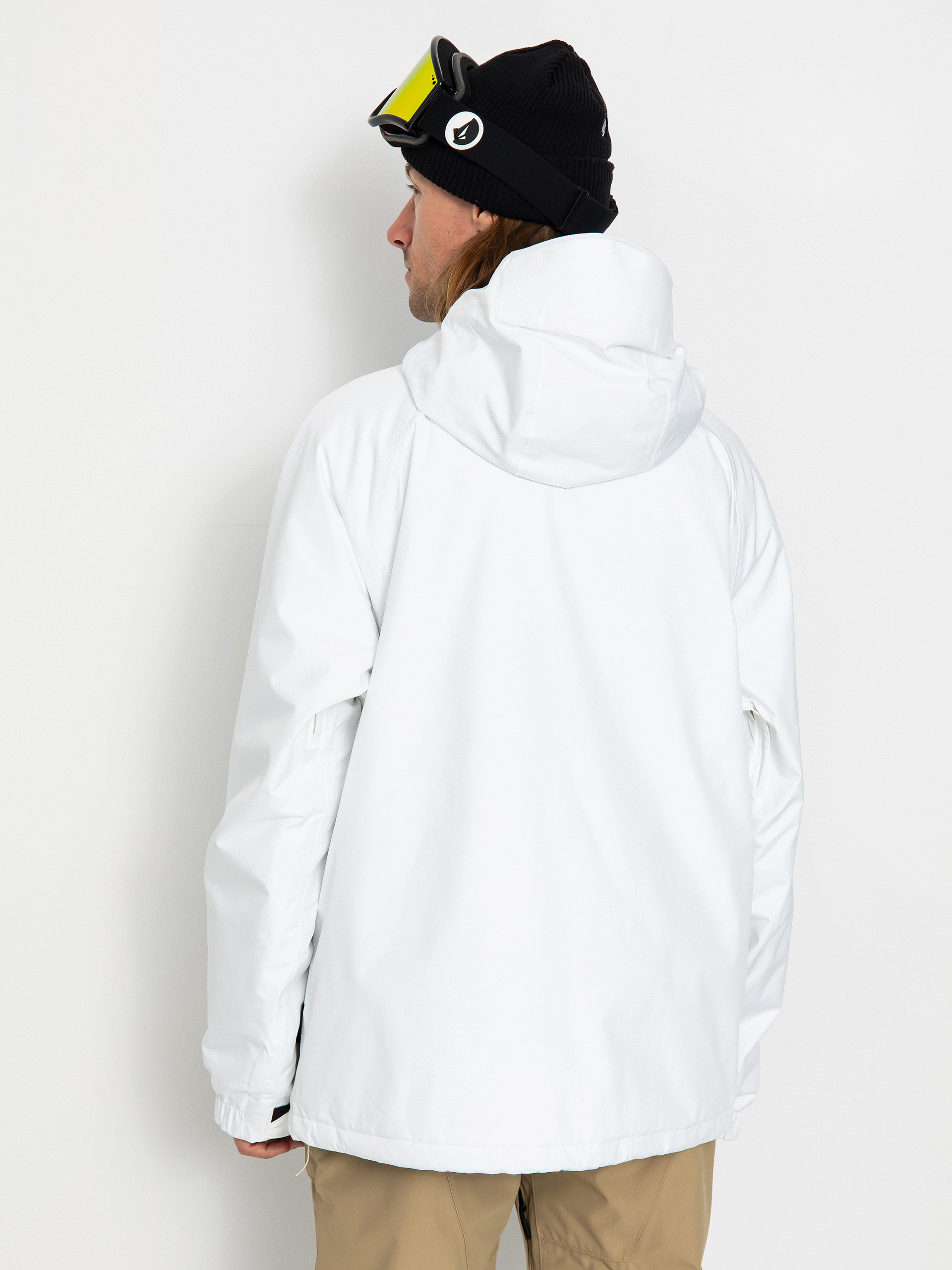 Pentru bărbați Geacă de snowboard Volcom Dua Ins Gore (white)