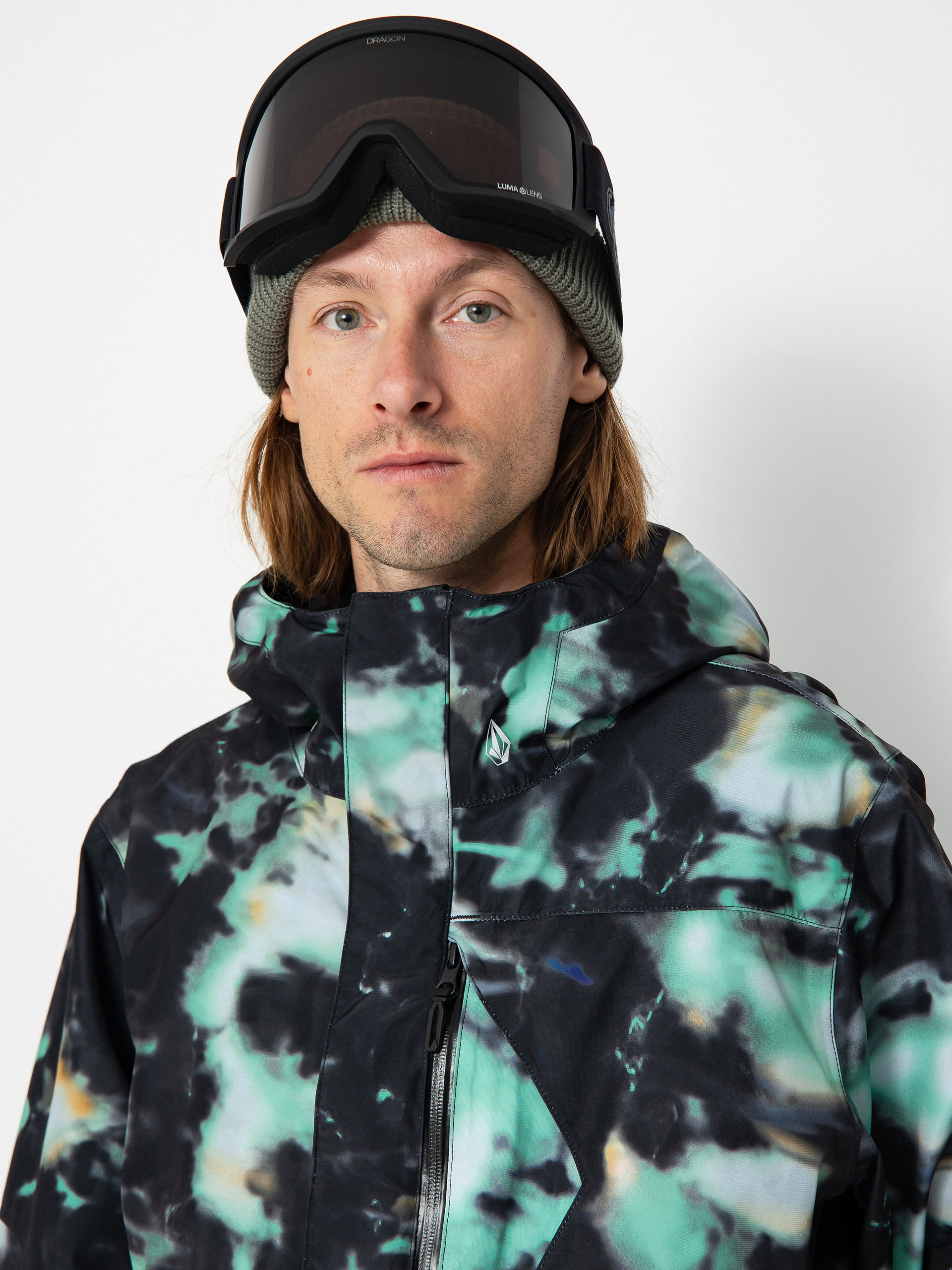 Pentru bărbați Geacă de snowboard Volcom L Gore Tex (spritz black)