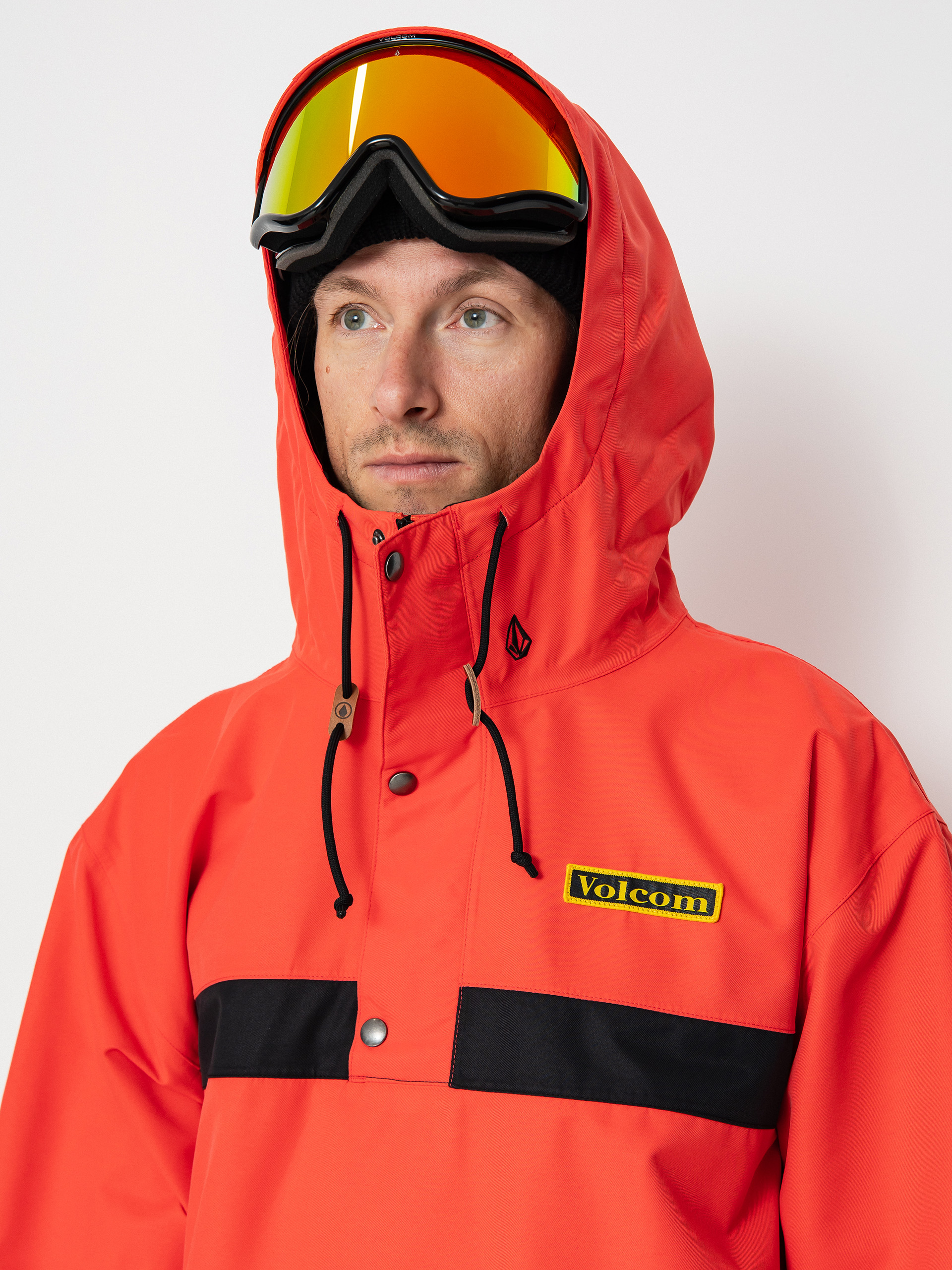 Pentru bărbați Geacă de snowboard Volcom Longo Pullover (orange)