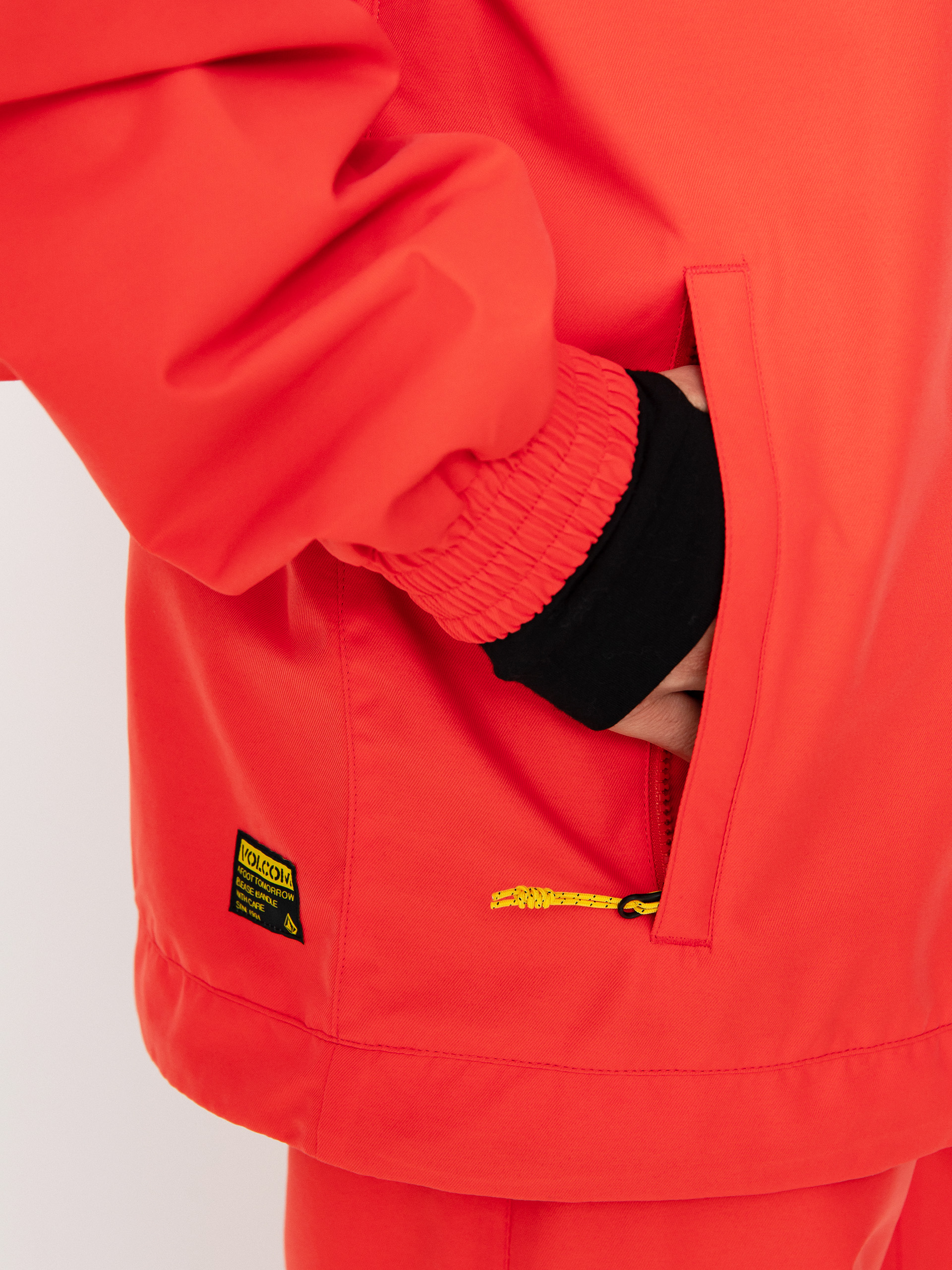 Pentru bărbați Geacă de snowboard Volcom Longo Pullover (orange)