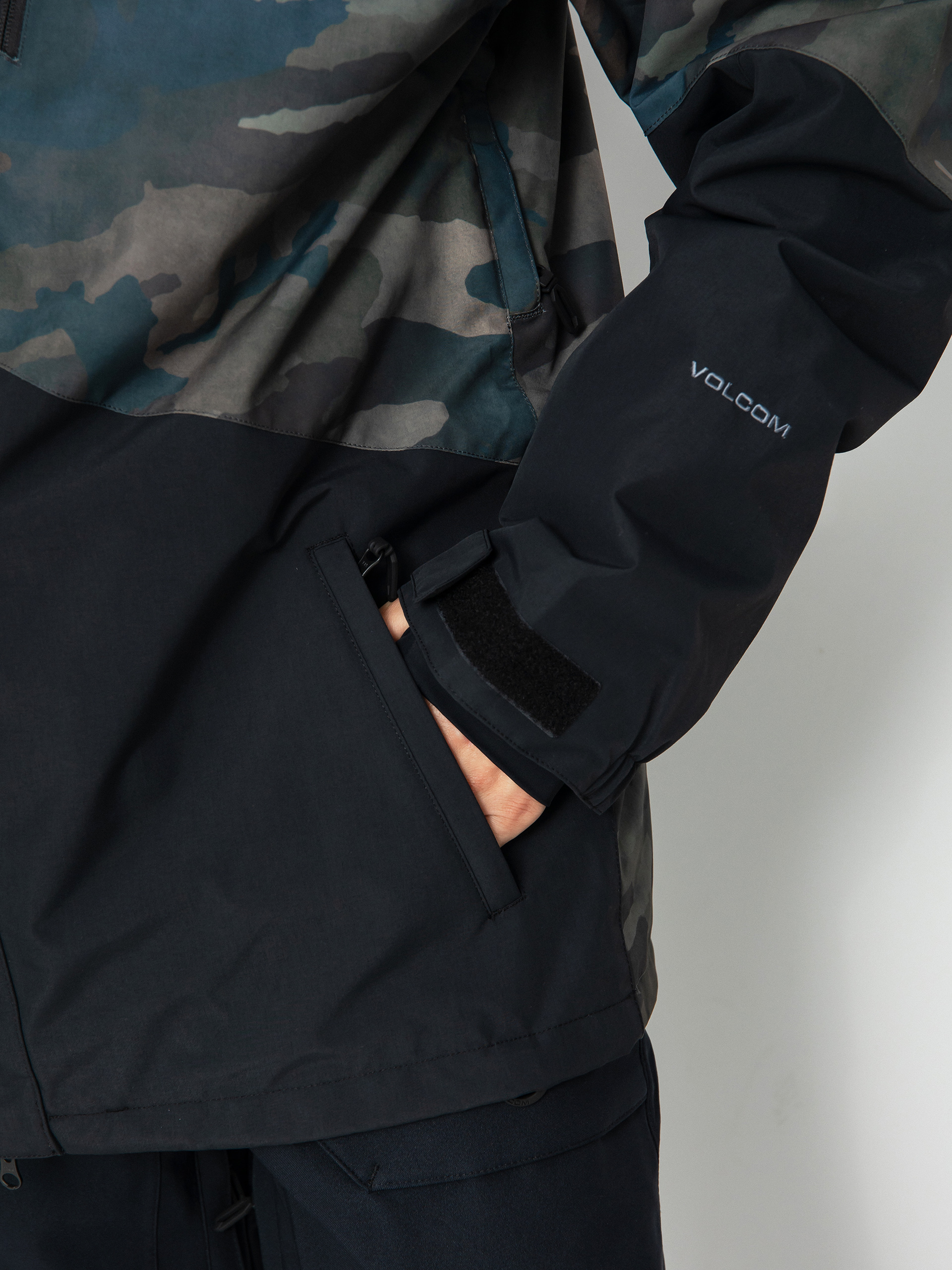 Pentru bărbați Geacă de snowboard Volcom Vcolp (cloudwash camo)